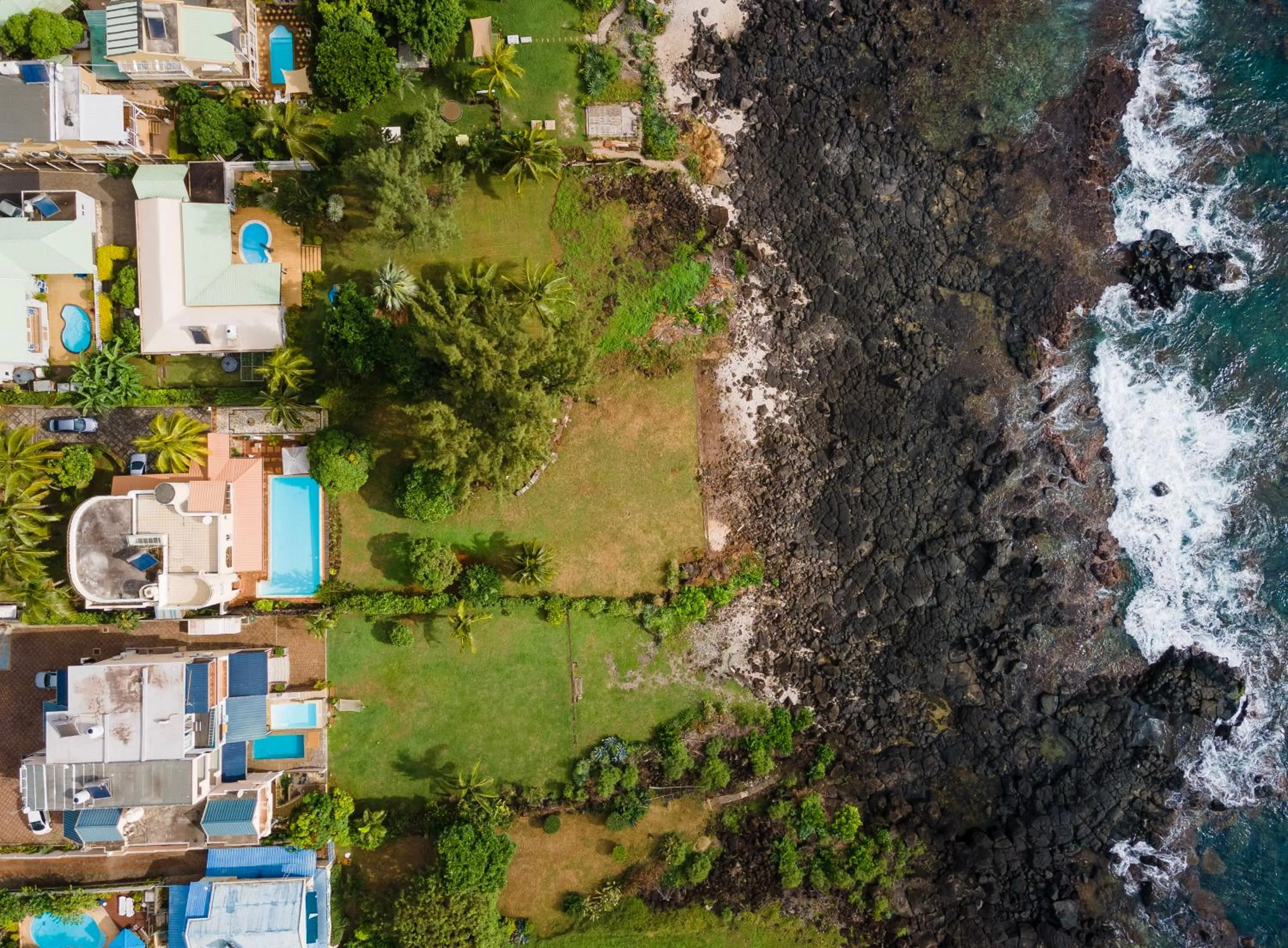 Bird's eye view in Villa Osiris