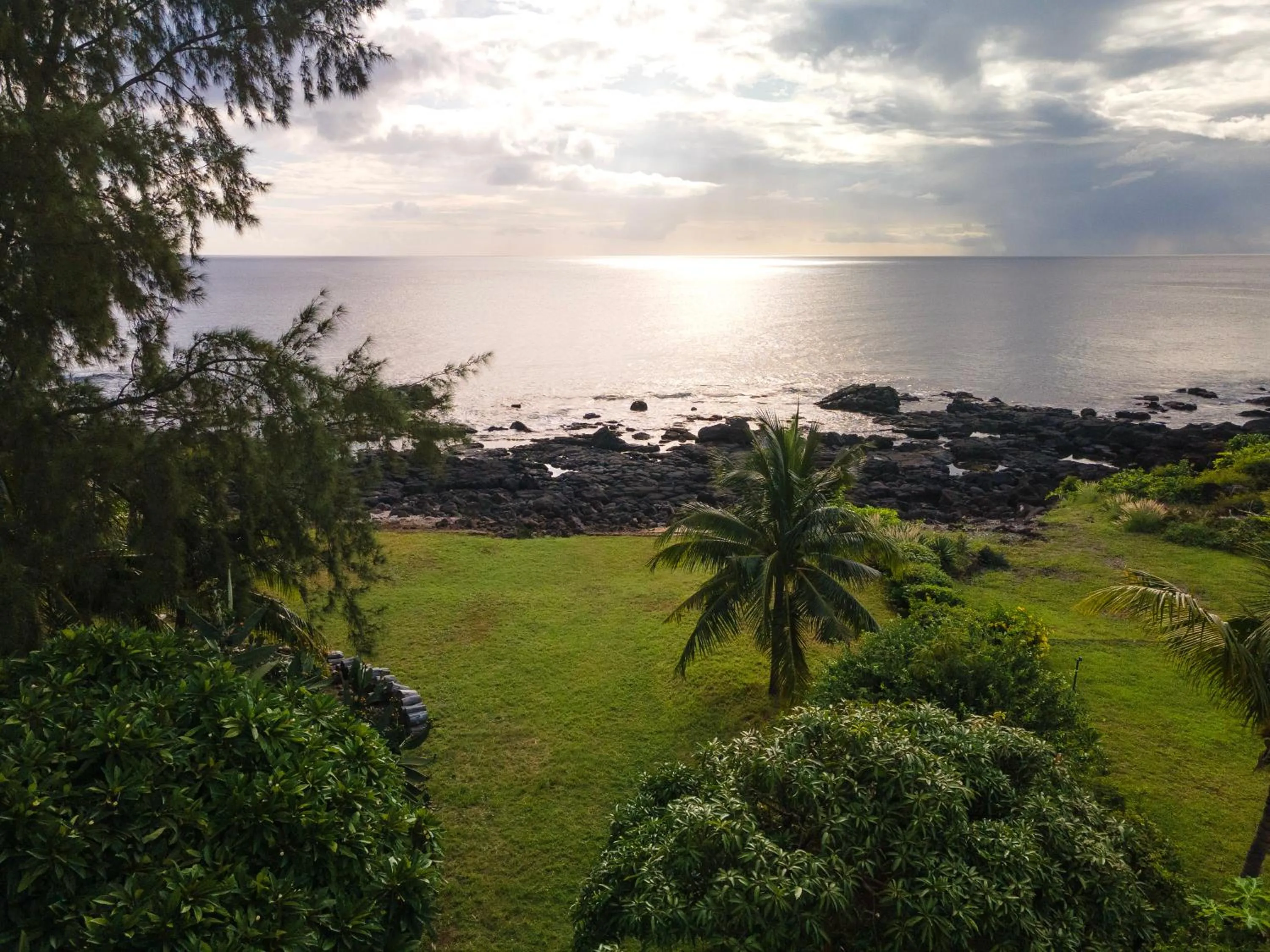 Natural landscape in Villa Osiris