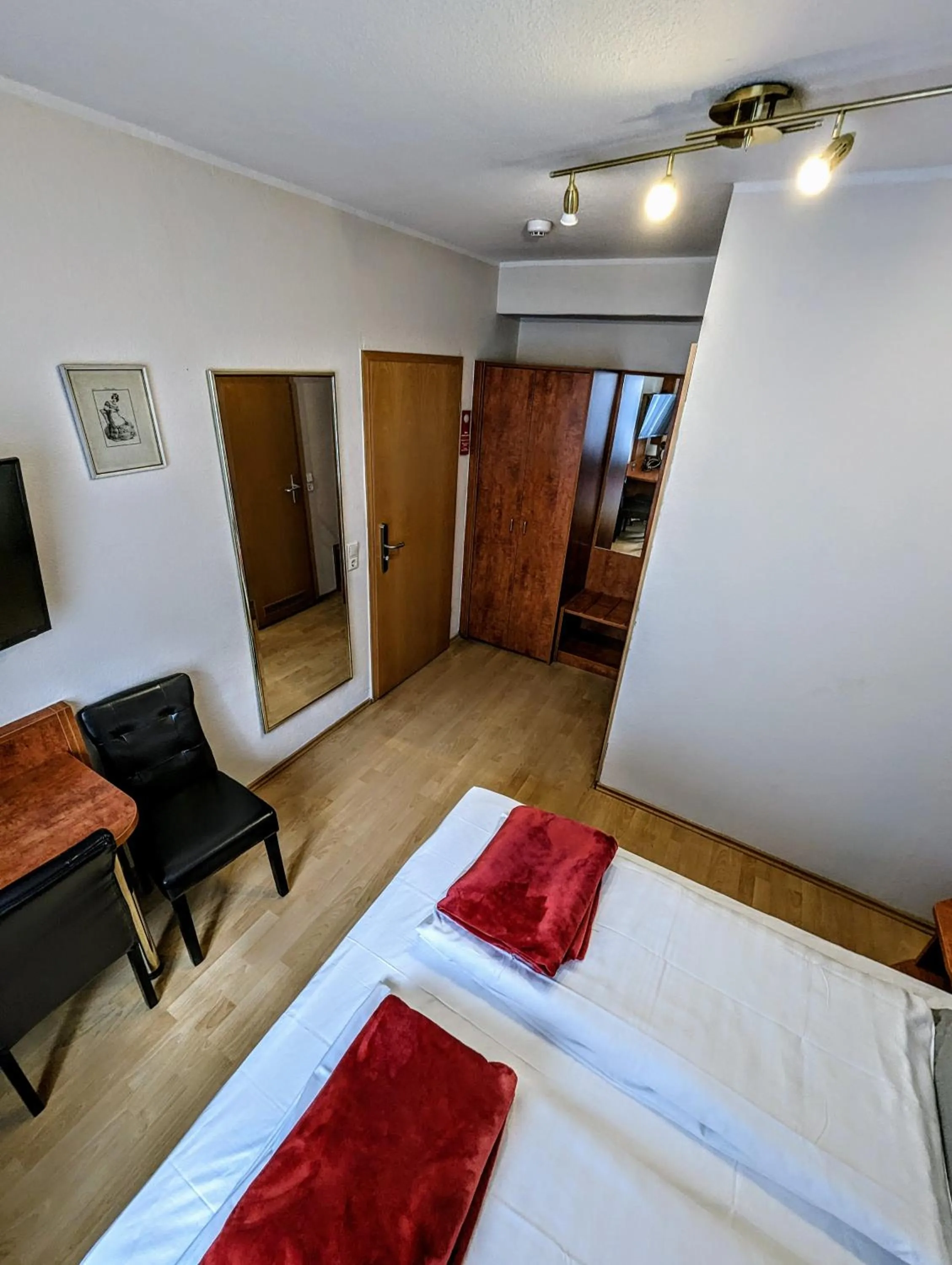 Bed in Hotel am Rathaus