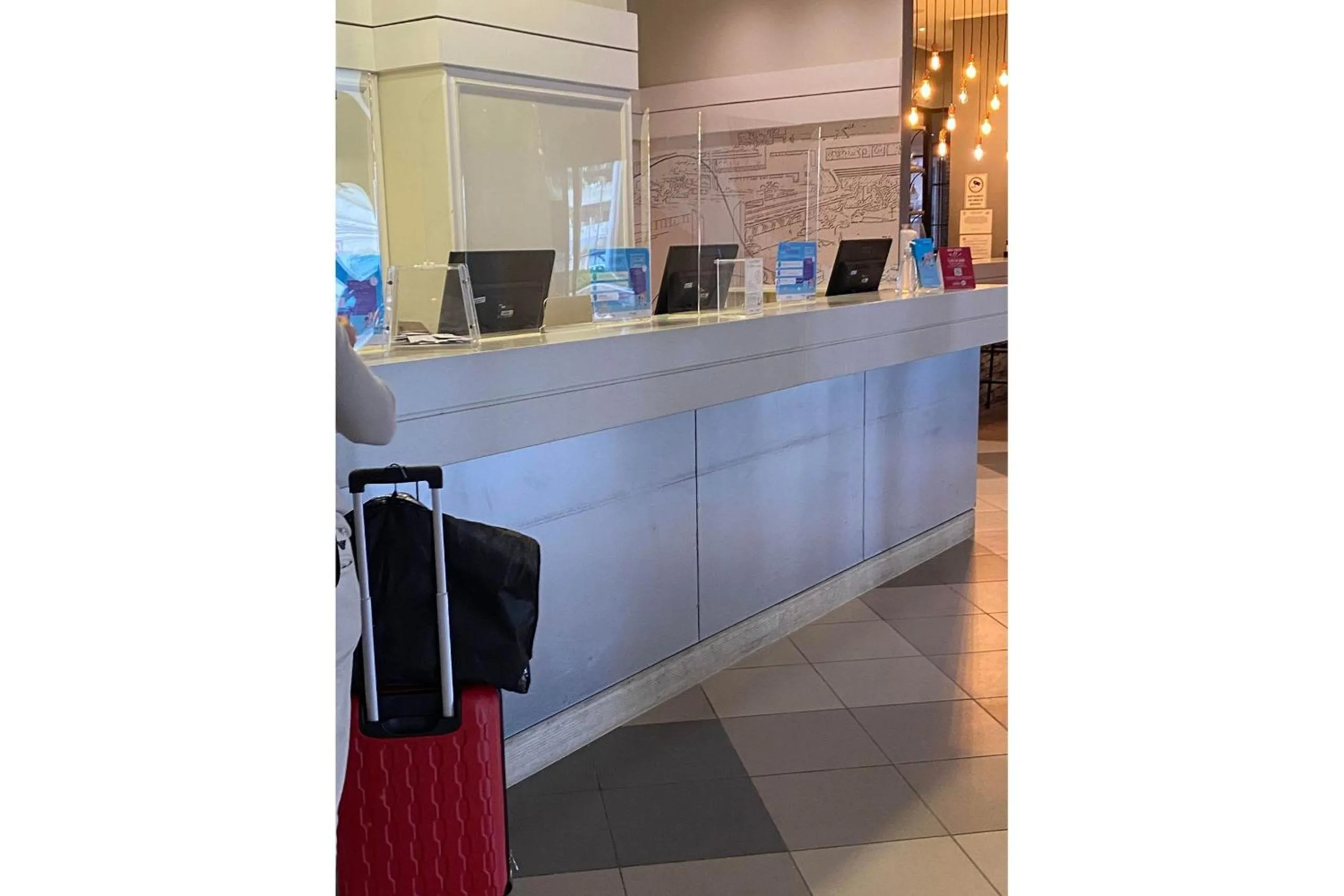 Lobby or reception in Suite Luxo Flat Hotel Aeroporto Congonhas 1503