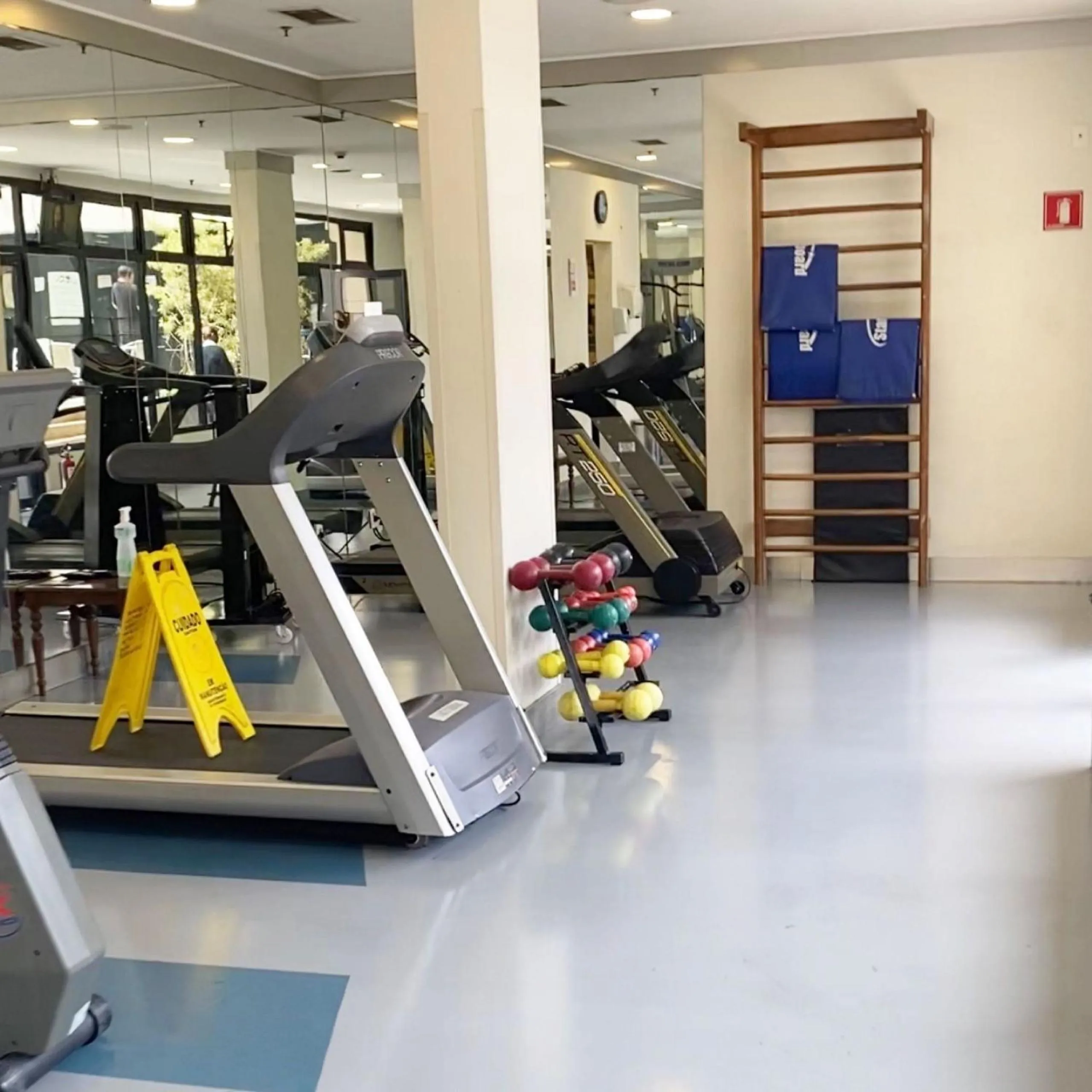 Fitness centre/facilities in Suite Luxo Flat Hotel Aeroporto Congonhas 1503