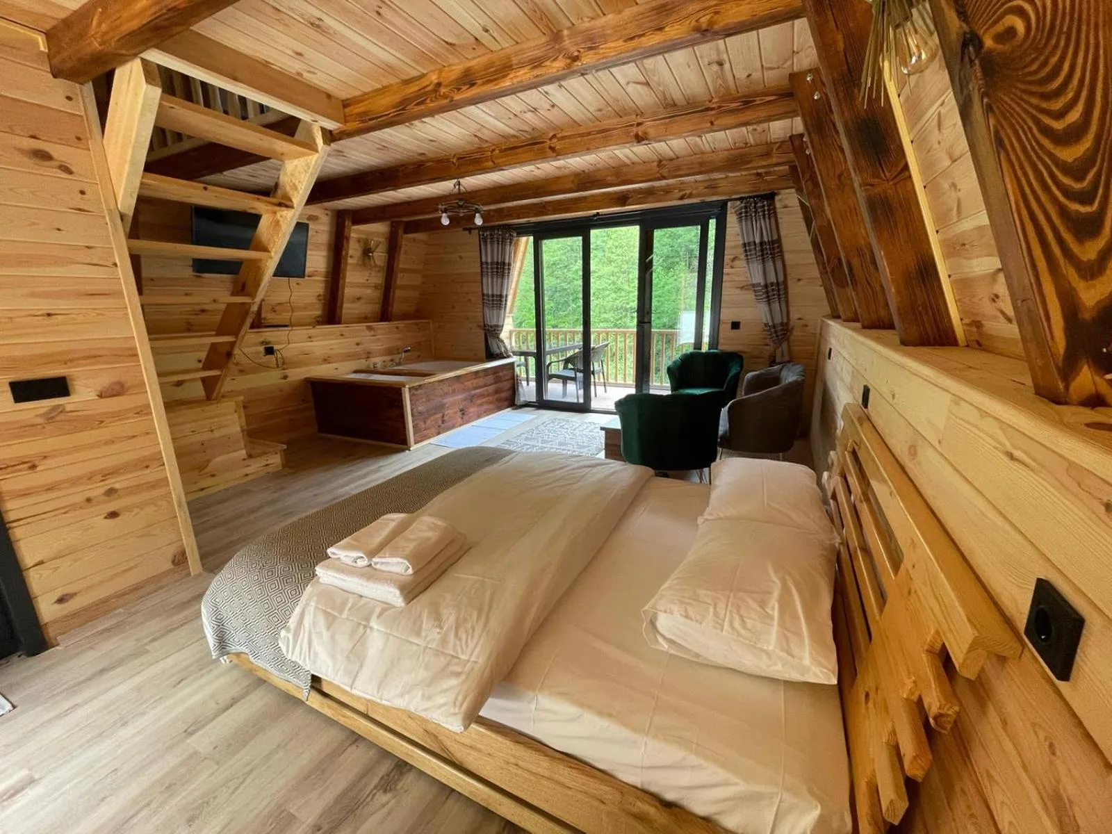 Bed in Hayde Bungalow