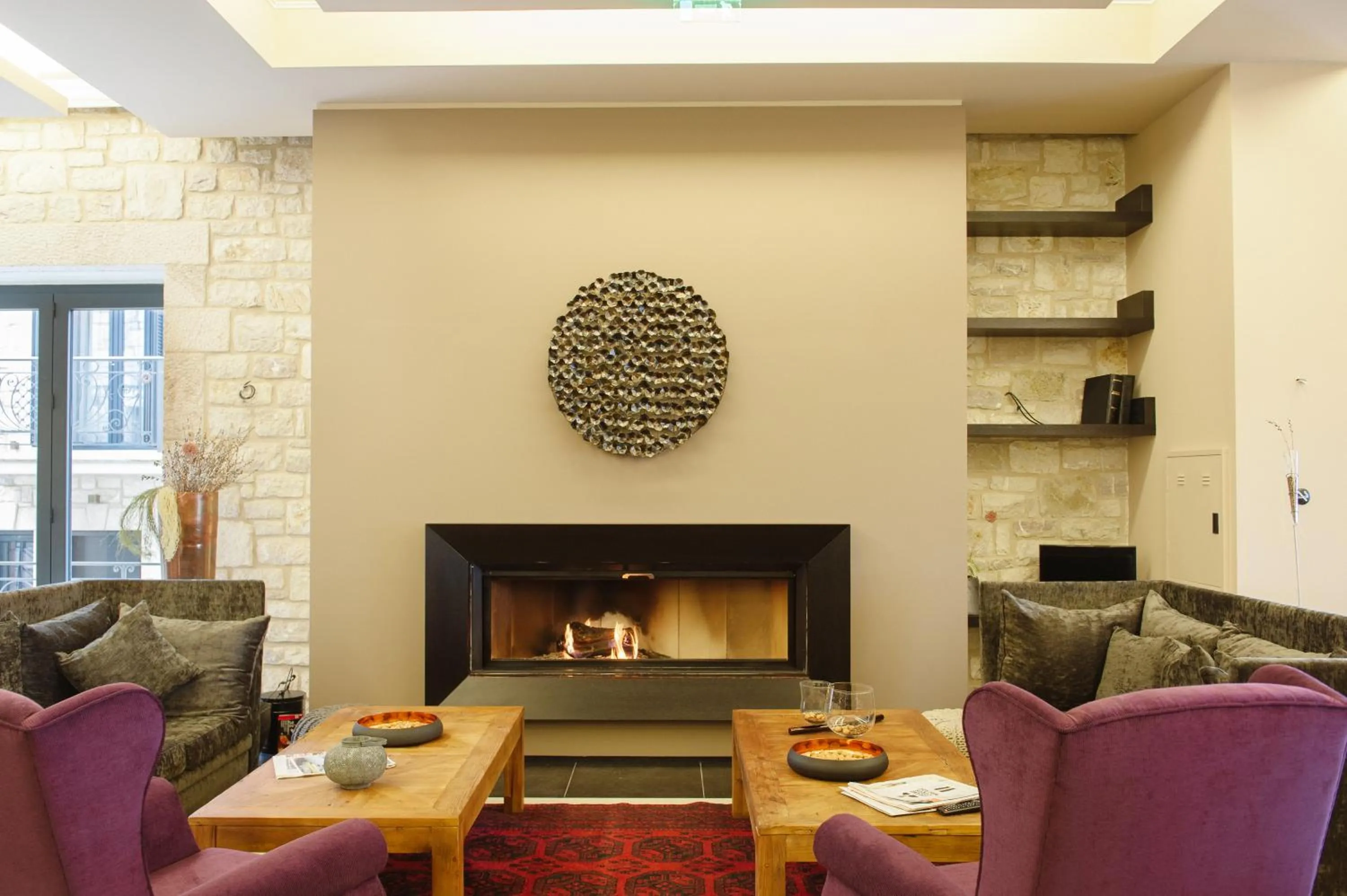 Lounge or bar in Levidi Suites