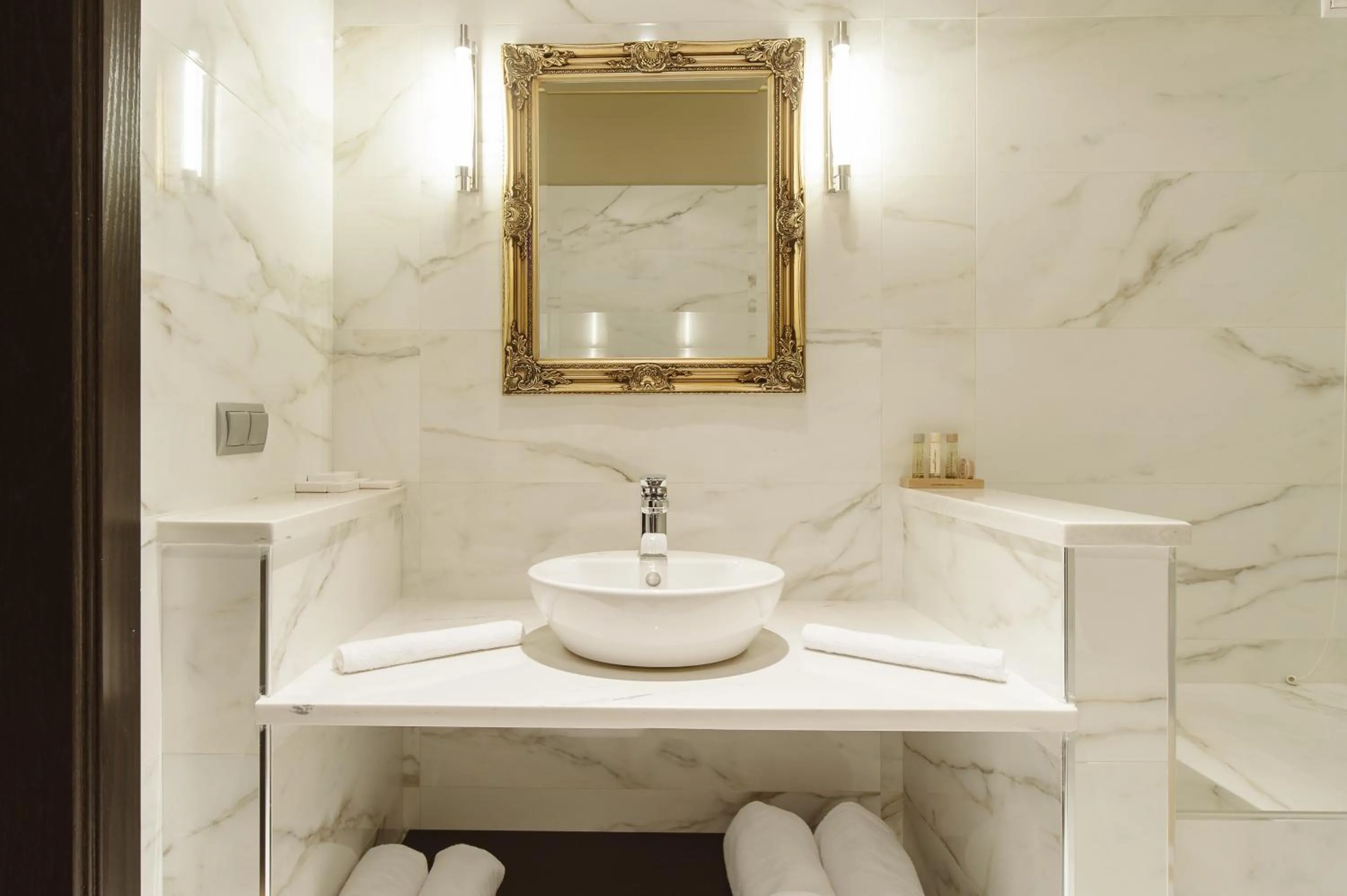 Bathroom in Levidi Suites