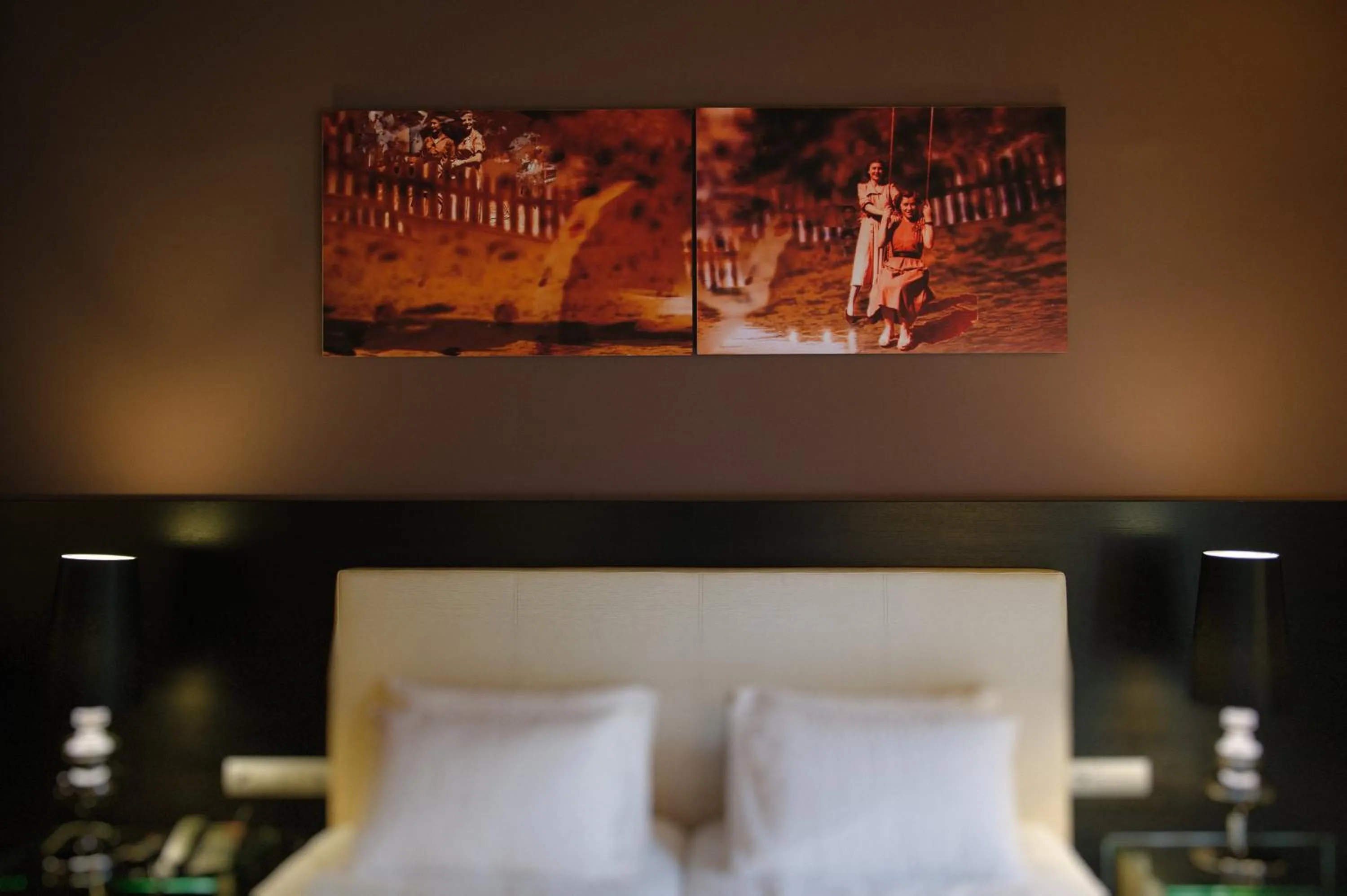 Decorative detail, Bed in Levidi Suites