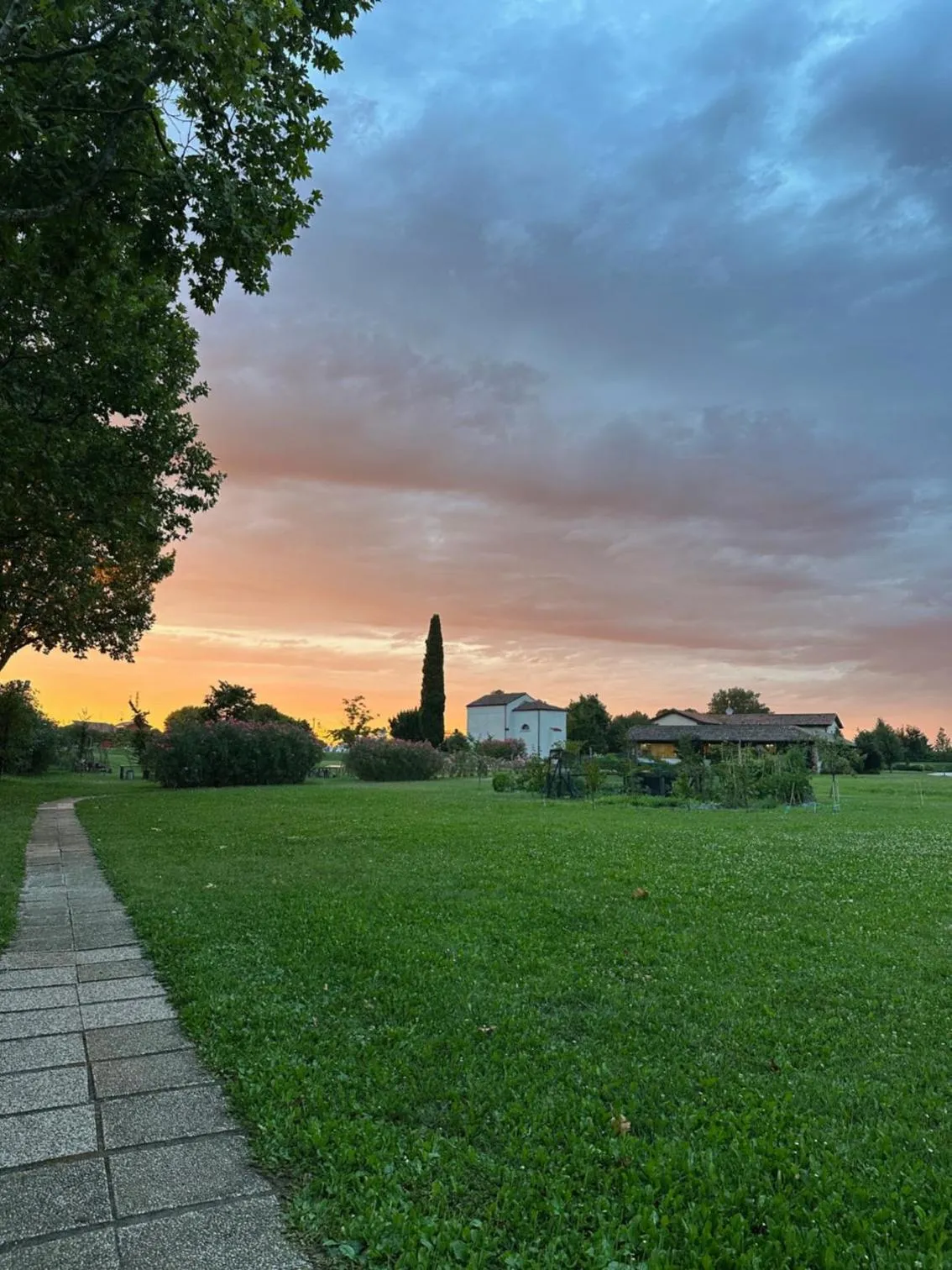 Garden view in Residenze Di La' Dal Fiume