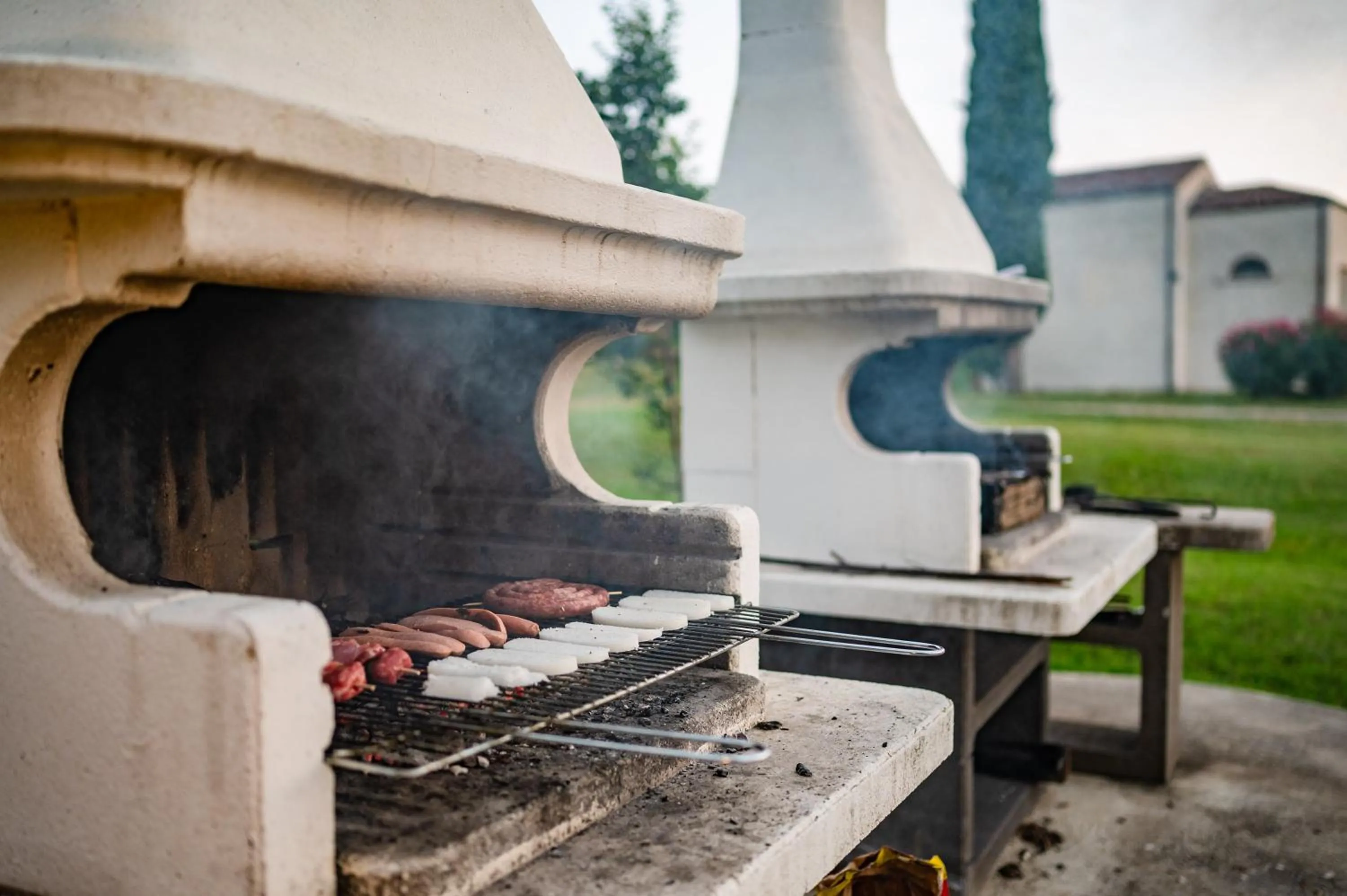BBQ facilities in Residenze Di La' Dal Fiume