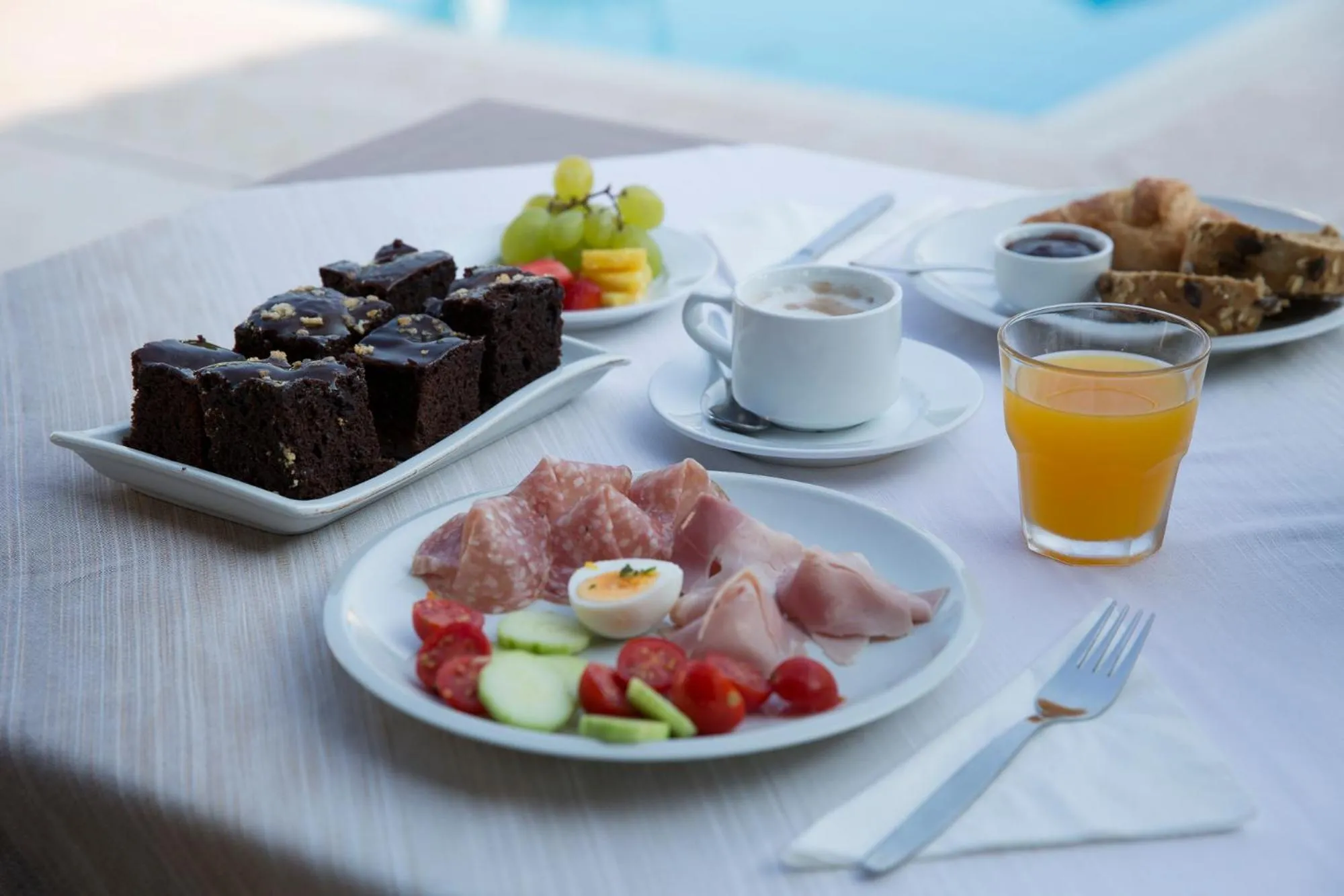 Breakfast in Residenze Di La' Dal Fiume