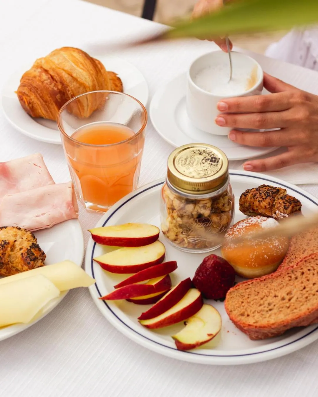 Breakfast in Residenze Di La' Dal Fiume