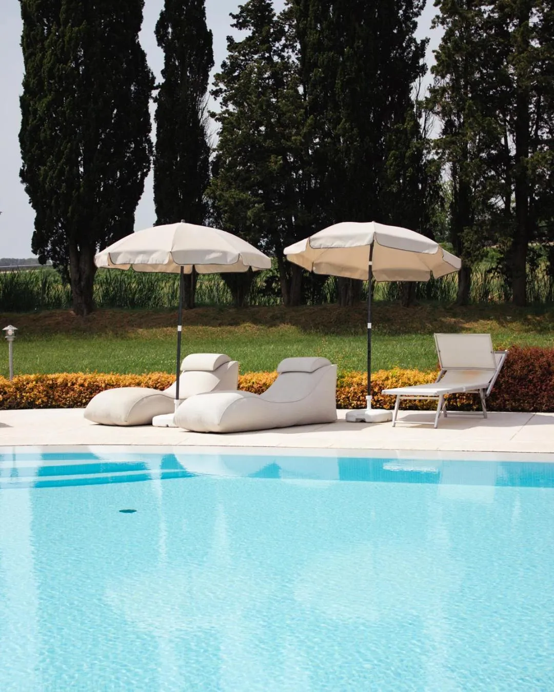 Garden view in Residenze Di La' Dal Fiume