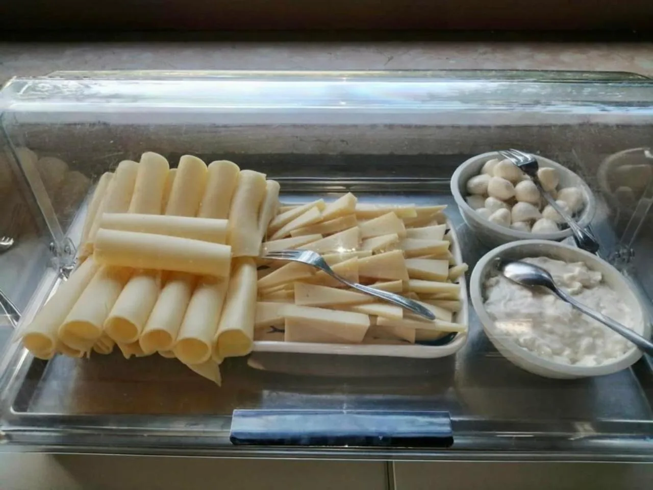 Continental breakfast in Residenze Di La' Dal Fiume