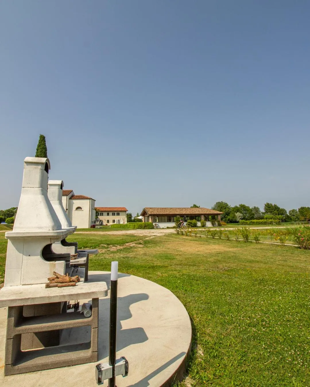 BBQ facilities in Residenze Di La' Dal Fiume
