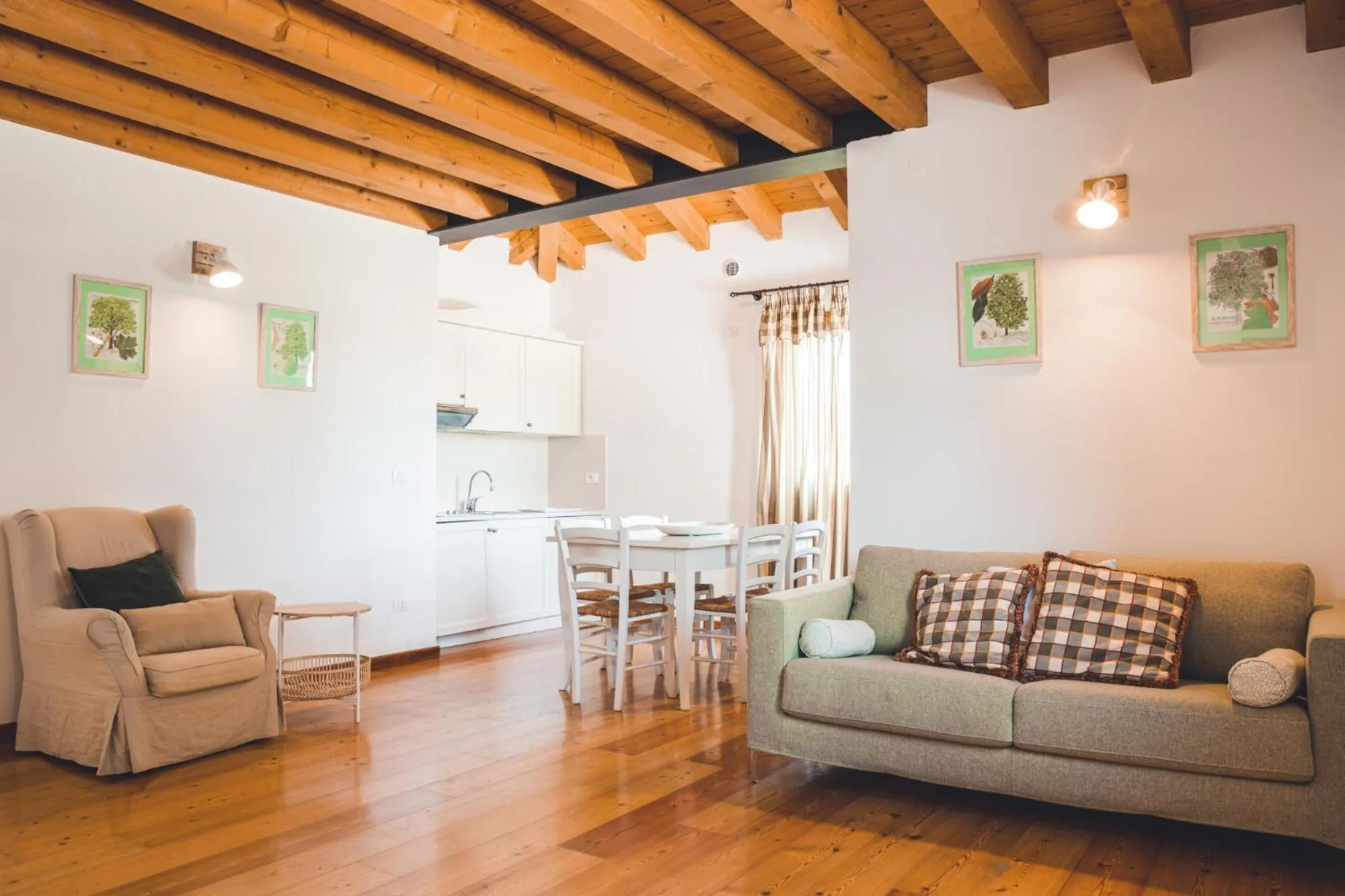 Kitchen or kitchenette in Residenze Di La' Dal Fiume