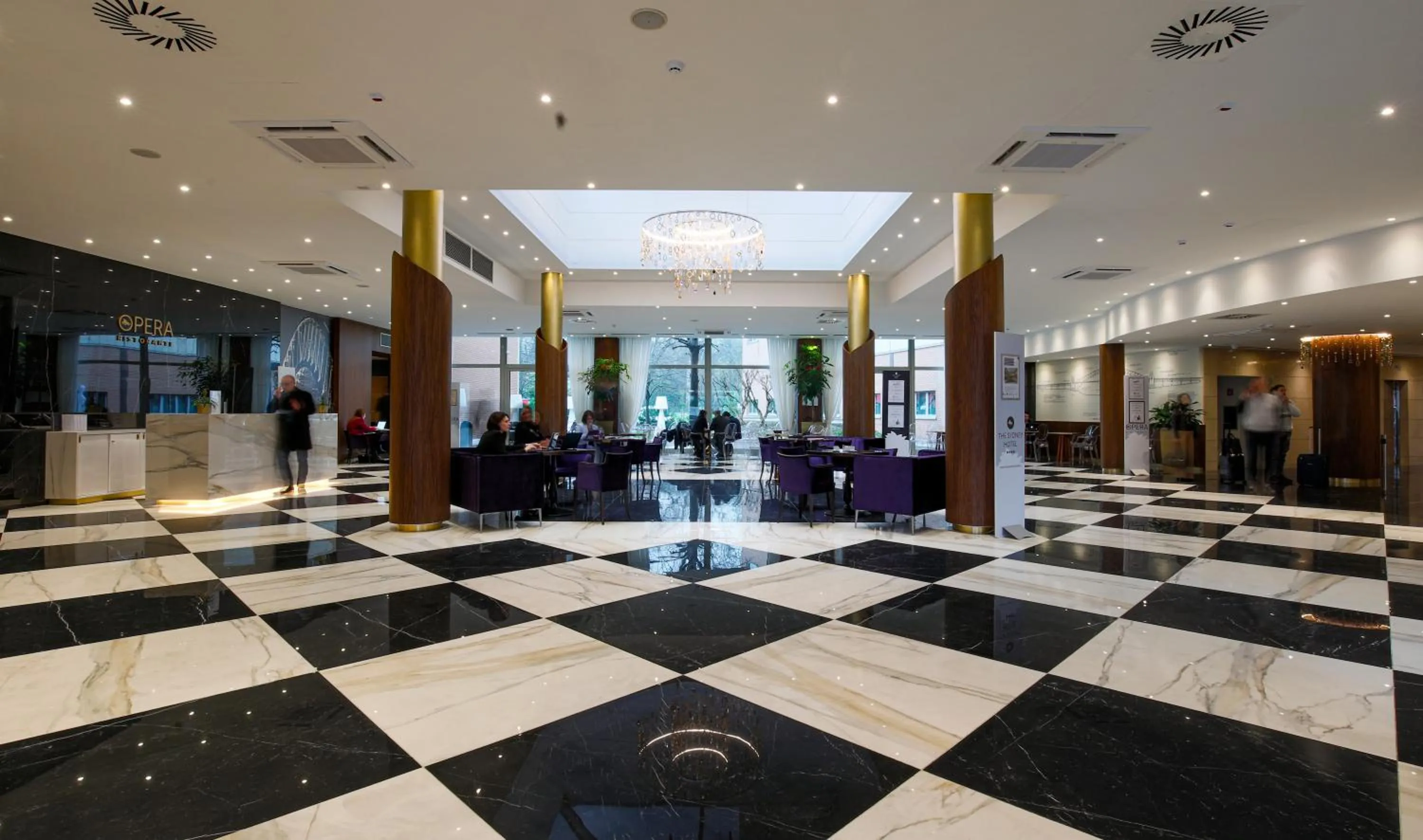 Lobby or reception in The Sydney Hotel