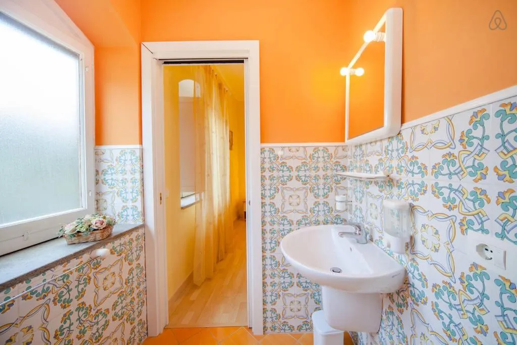 Bathroom in Villa De Angelis