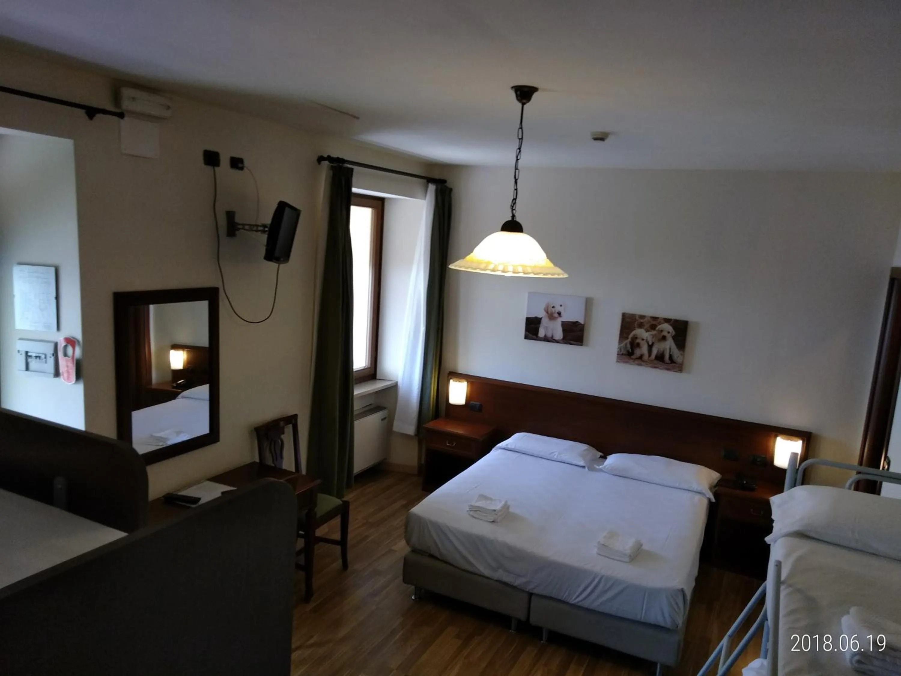 Bed in Hotel Belvedere