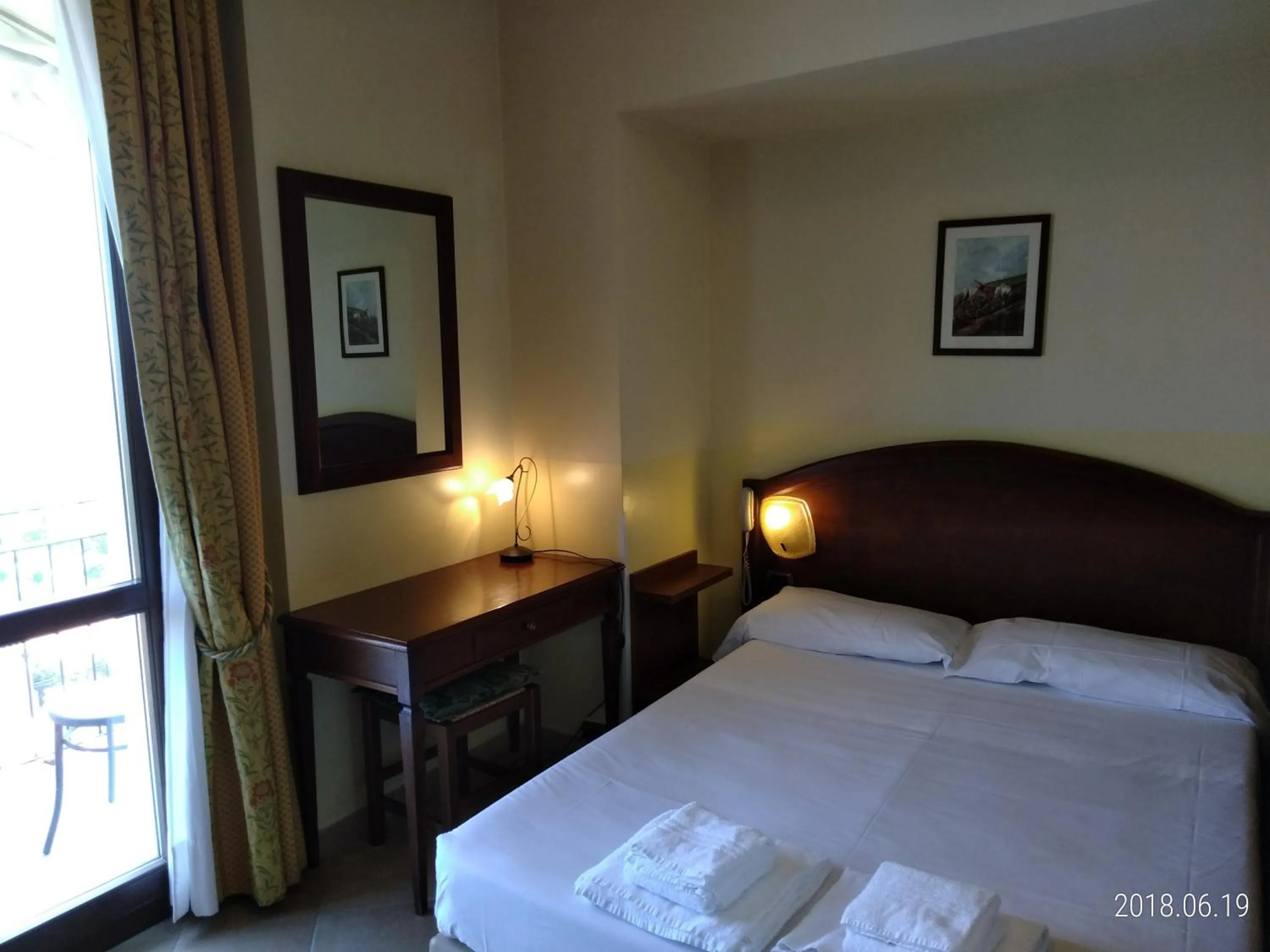 Bed in Hotel Belvedere