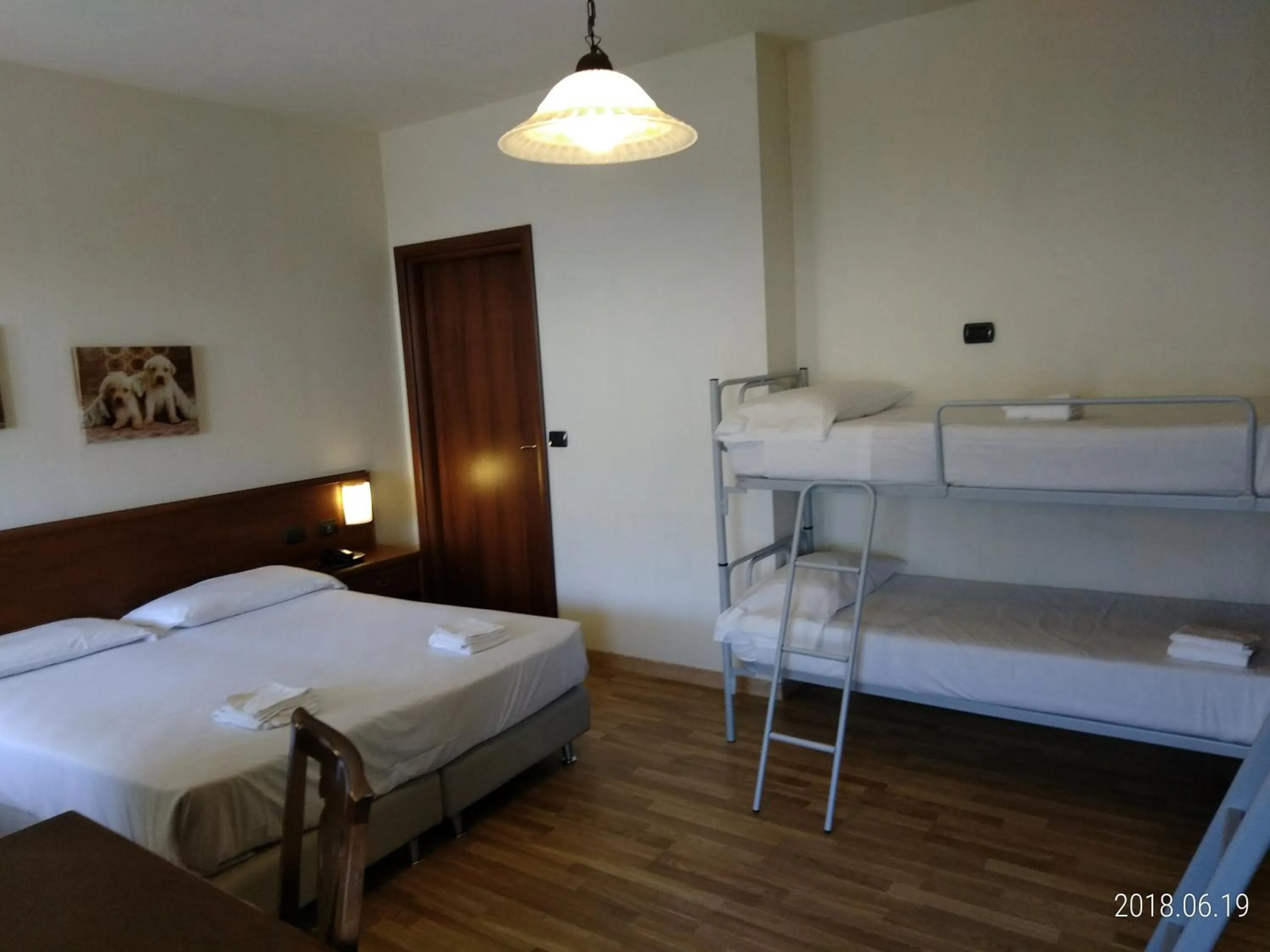 Bed in Hotel Belvedere