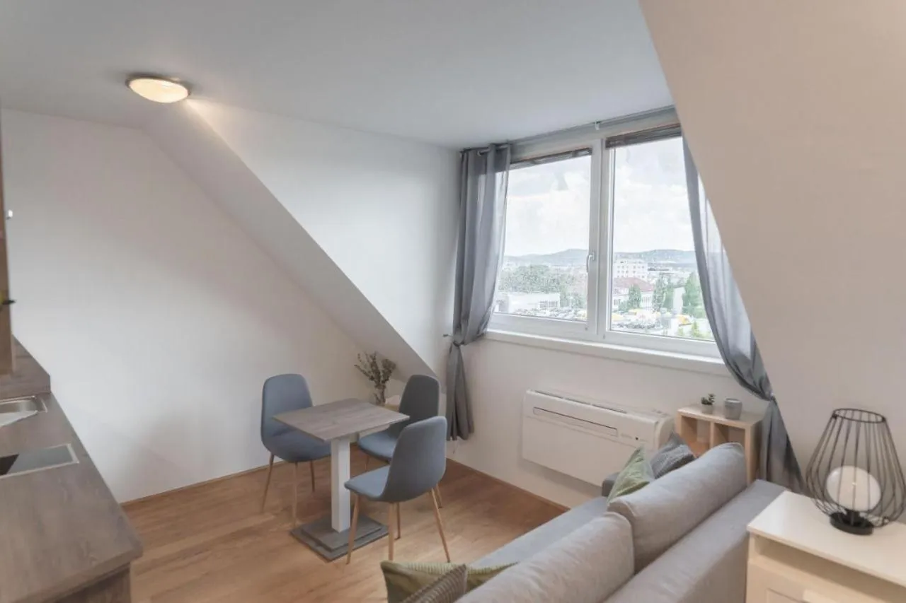 Seating area in Hotel Triester