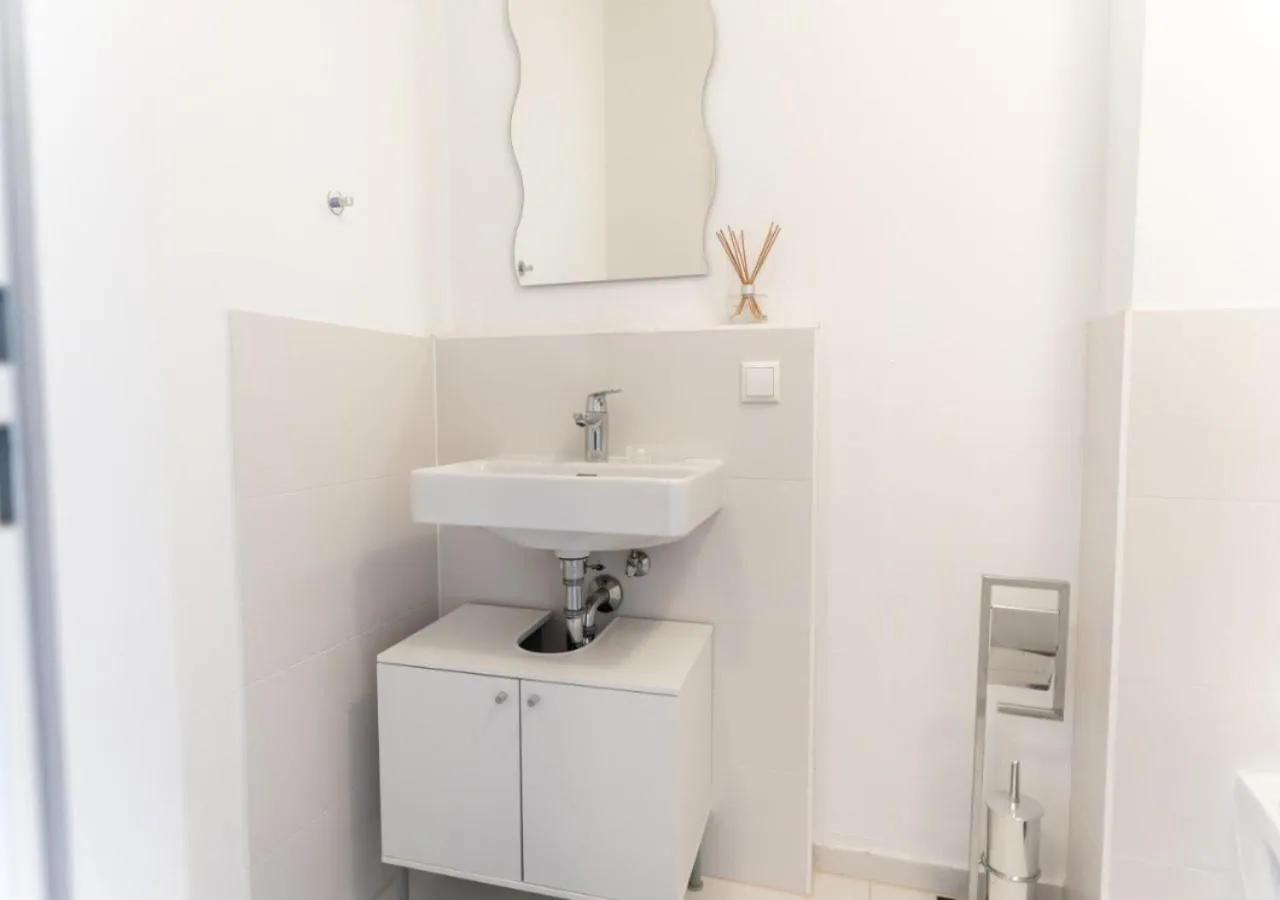 Bathroom in Hotel Triester