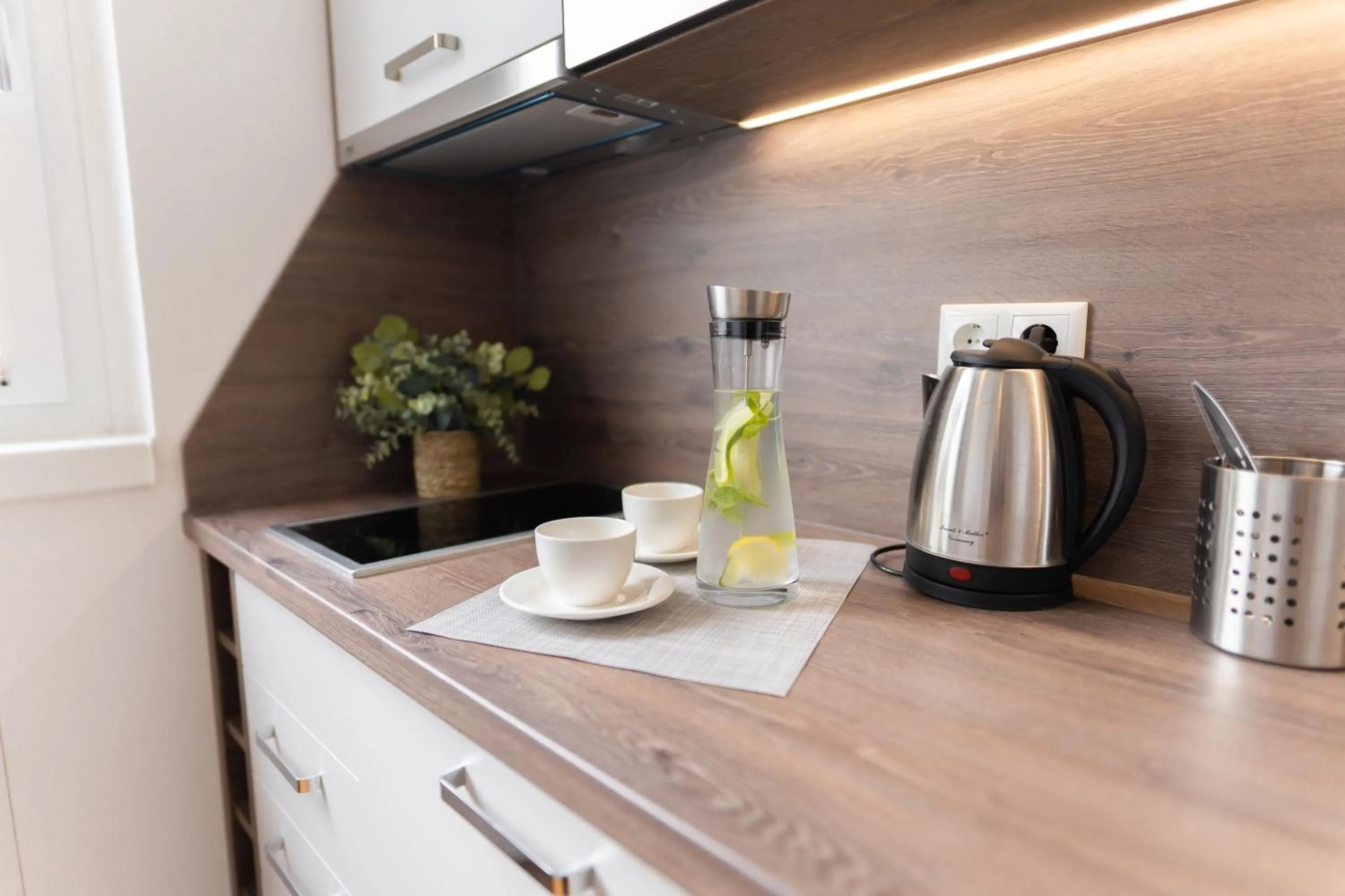 Coffee/tea facilities in Hotel Triester