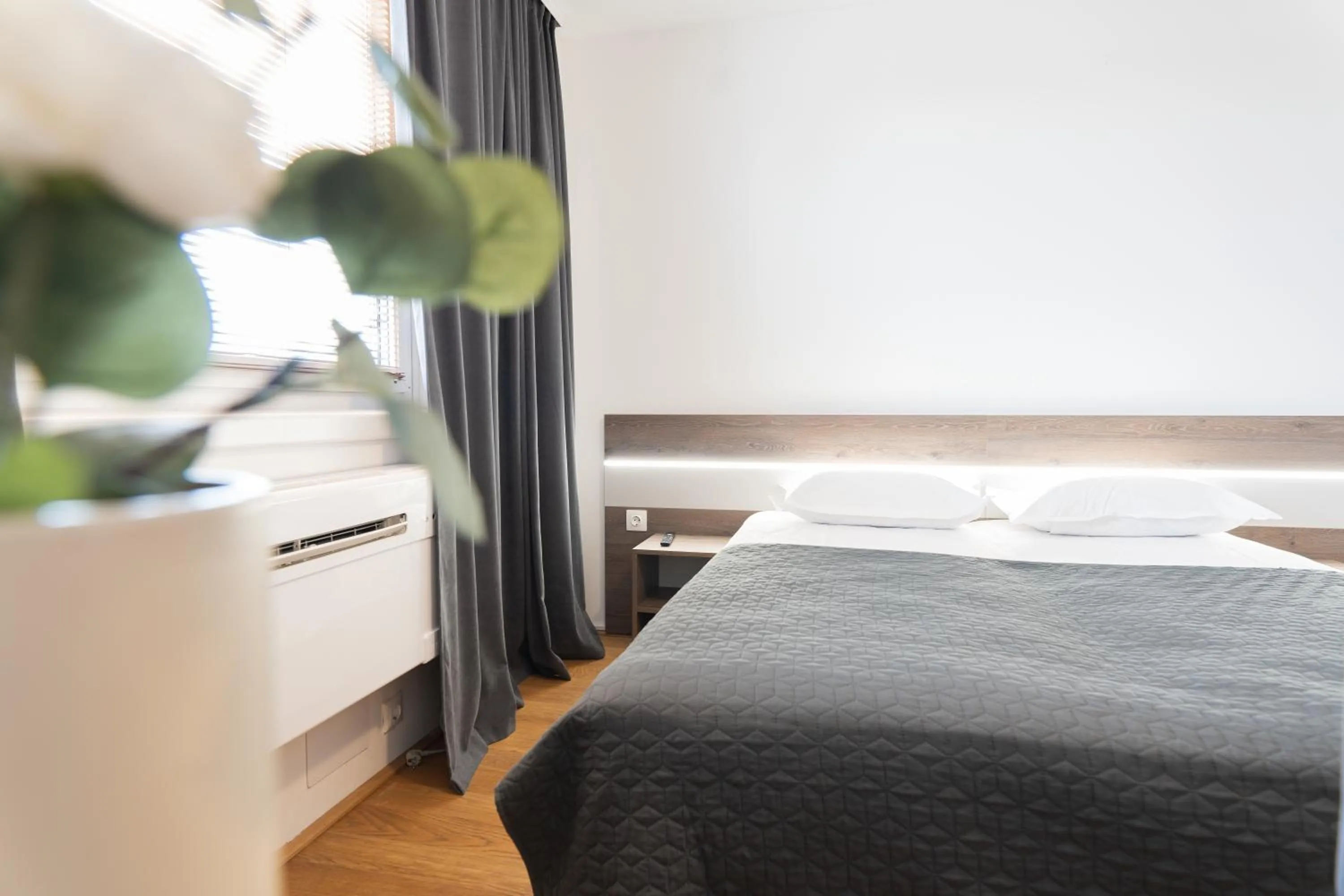 Bed in Hotel Triester