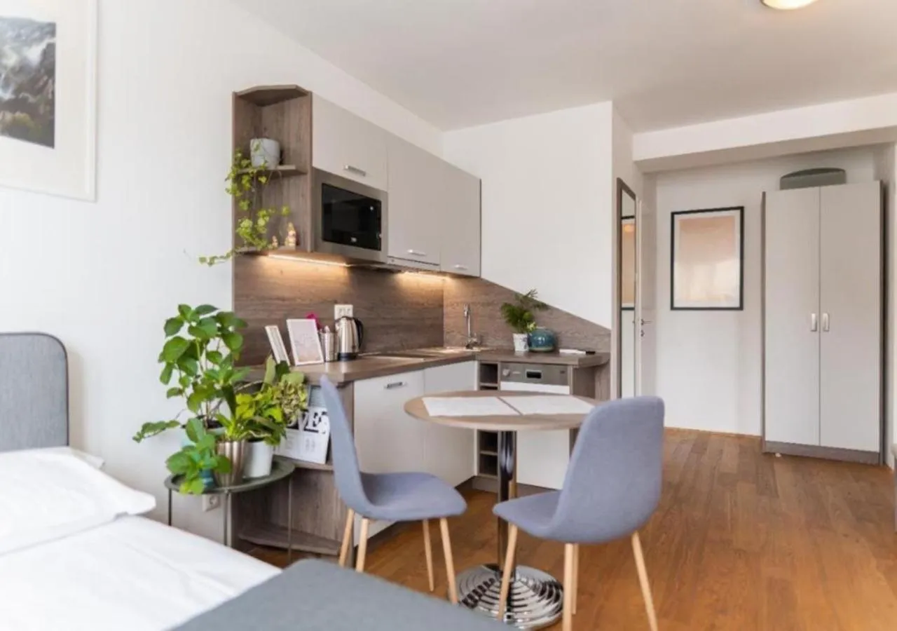 Bed in Hotel Triester