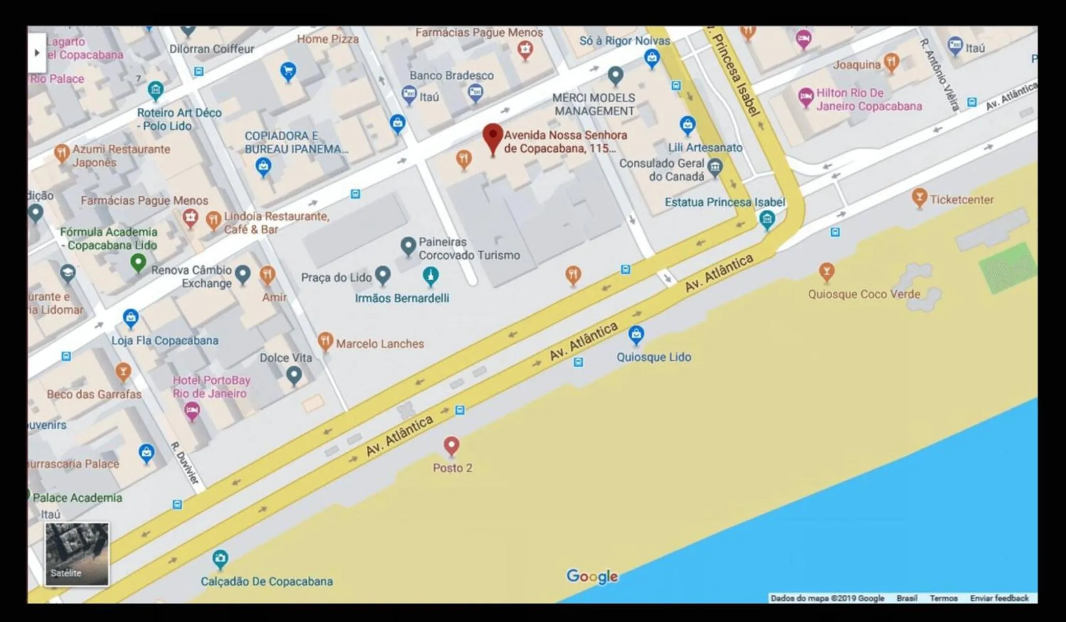 Copacabana Vista Mar Studio