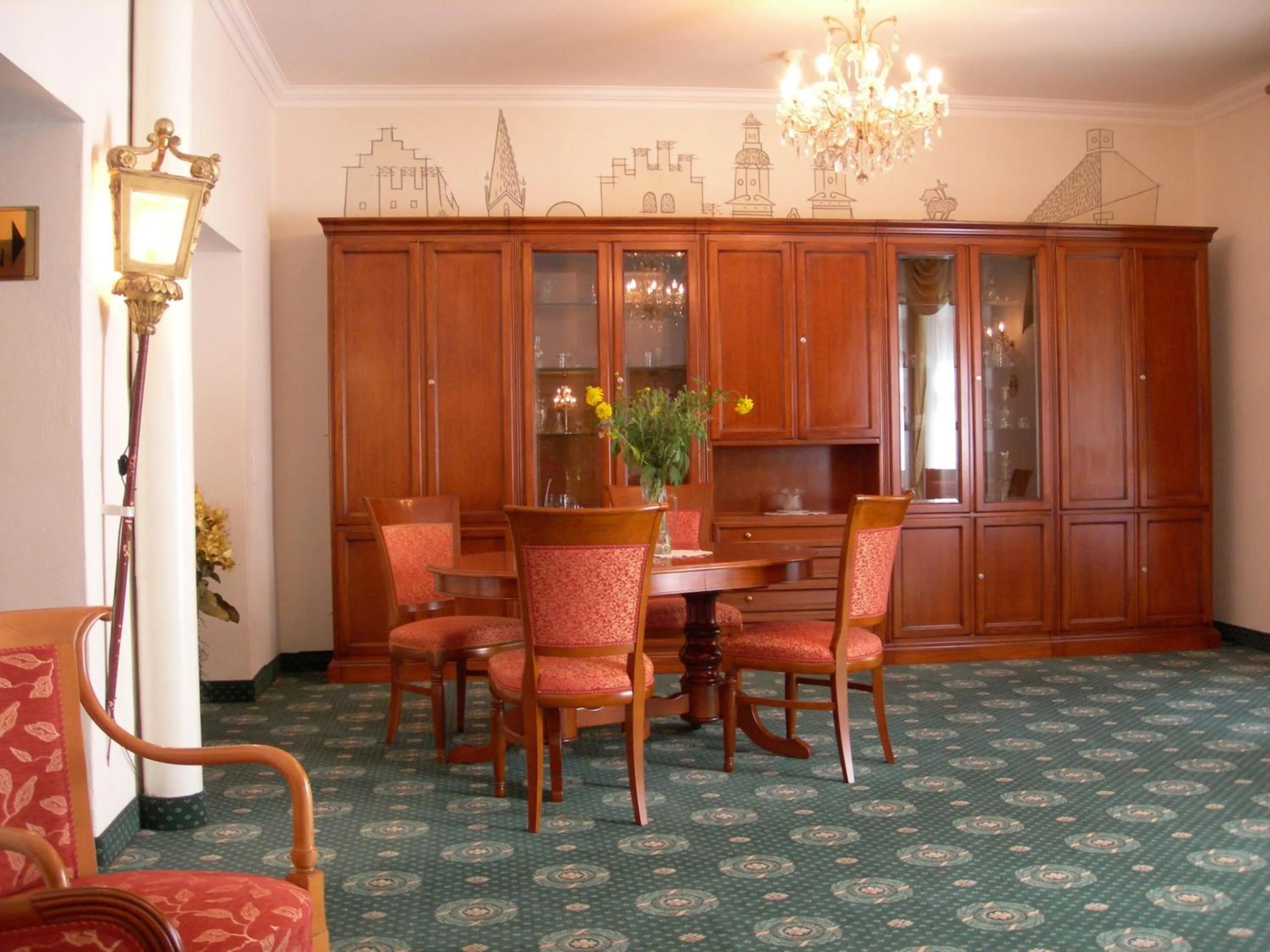 Seating area in Residence Hotel Gasser