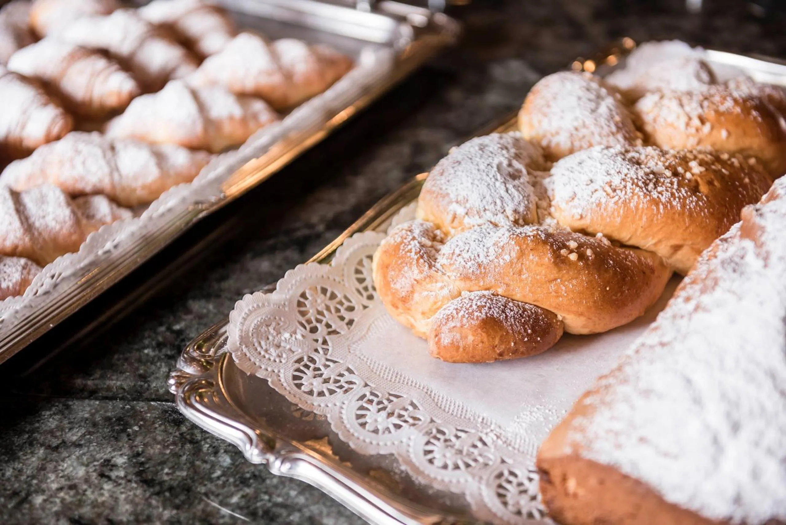 Continental breakfast in Residence Hotel Gasser