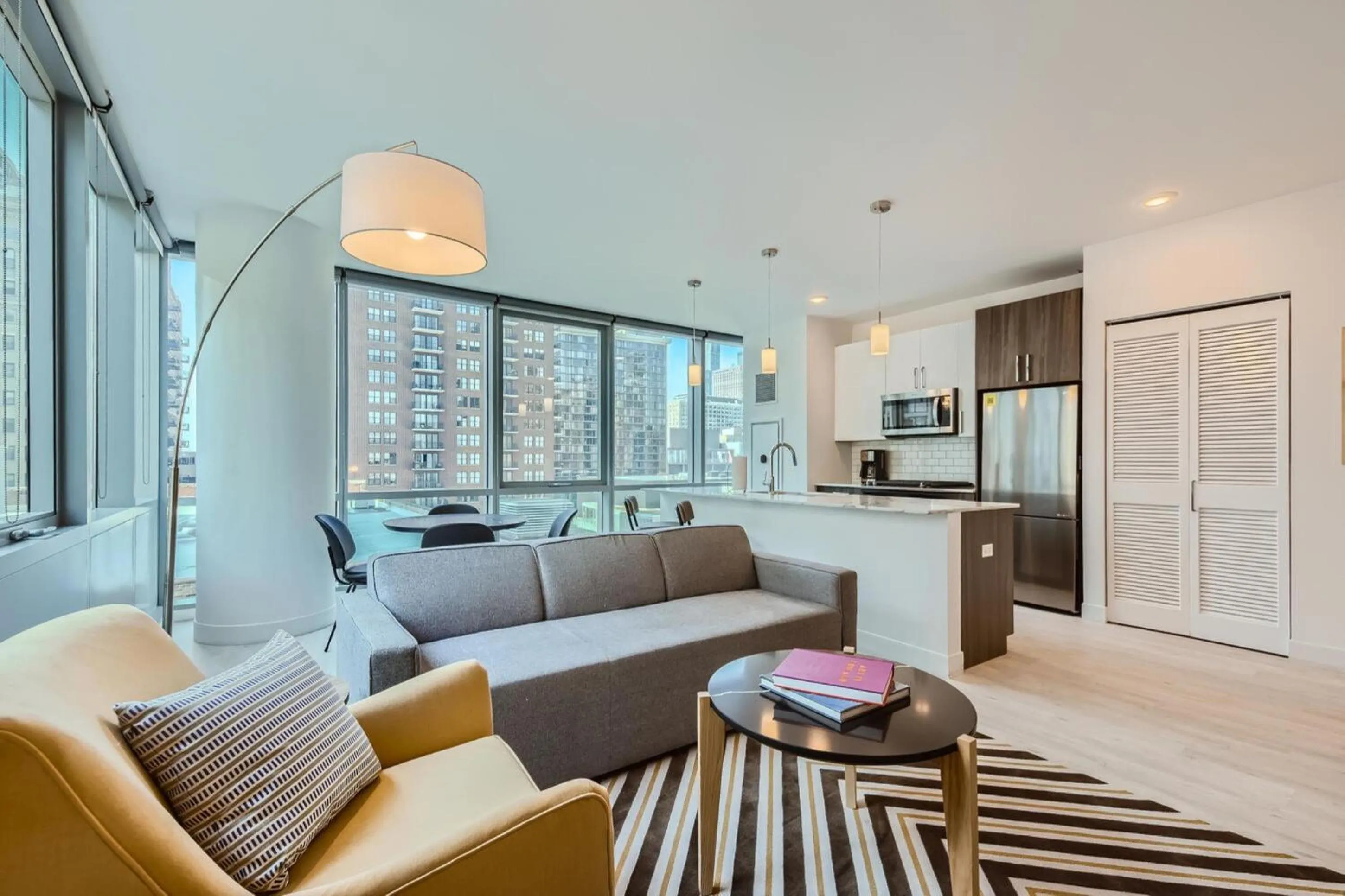 Living room in Sentral Michigan Avenue