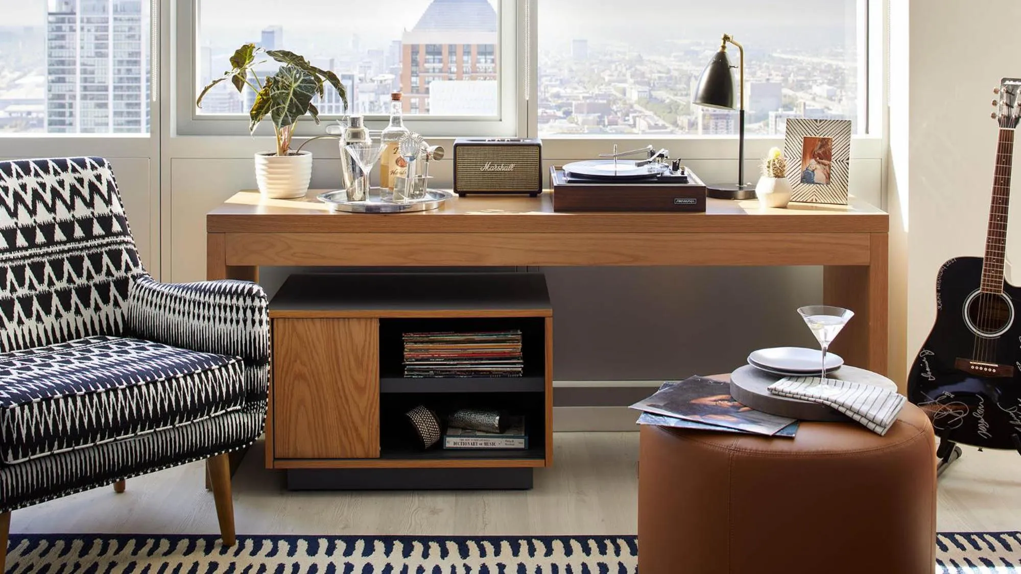 Living room in Sentral Michigan Avenue