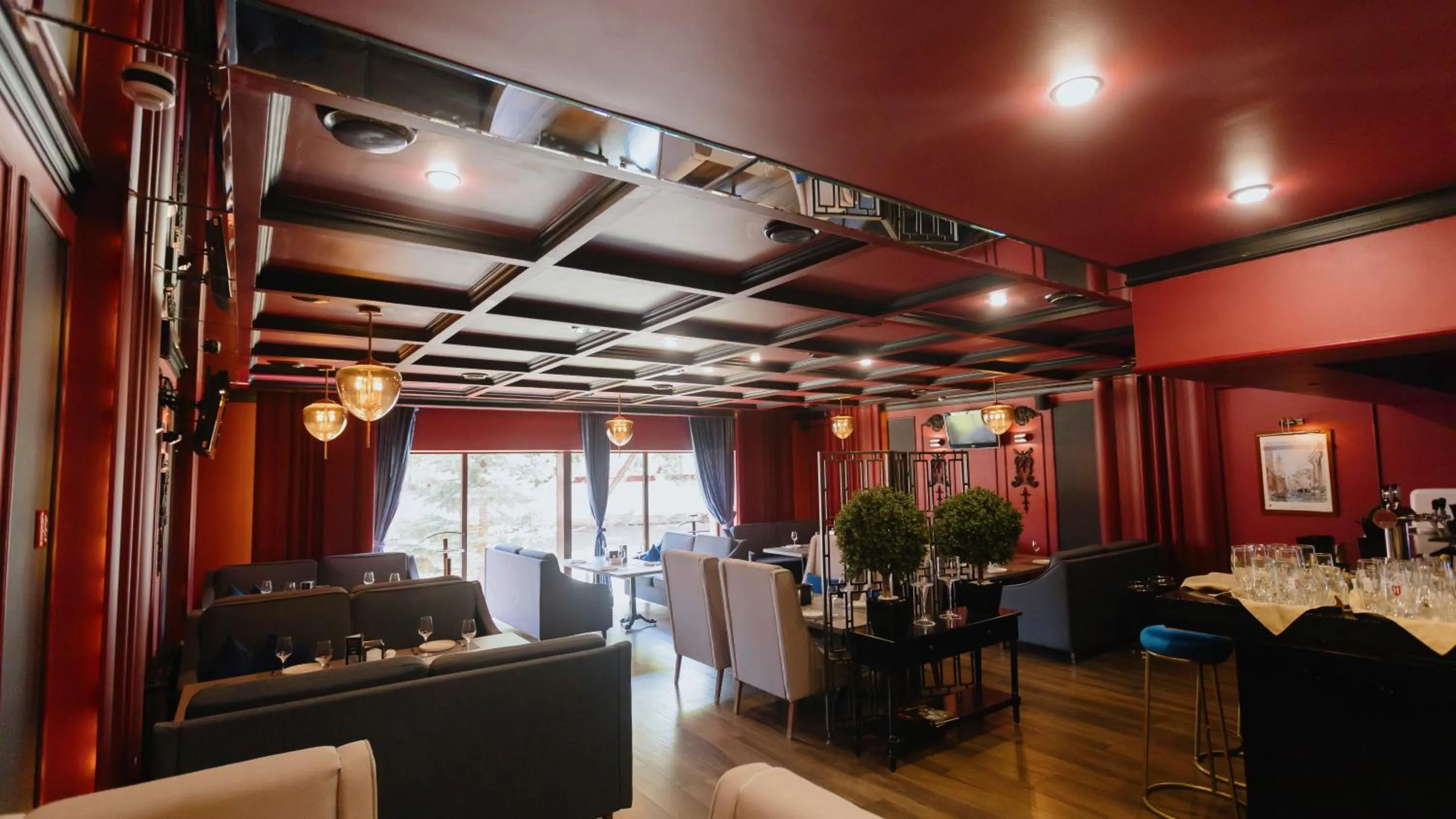 Lounge or bar in Marko Polo Hotel