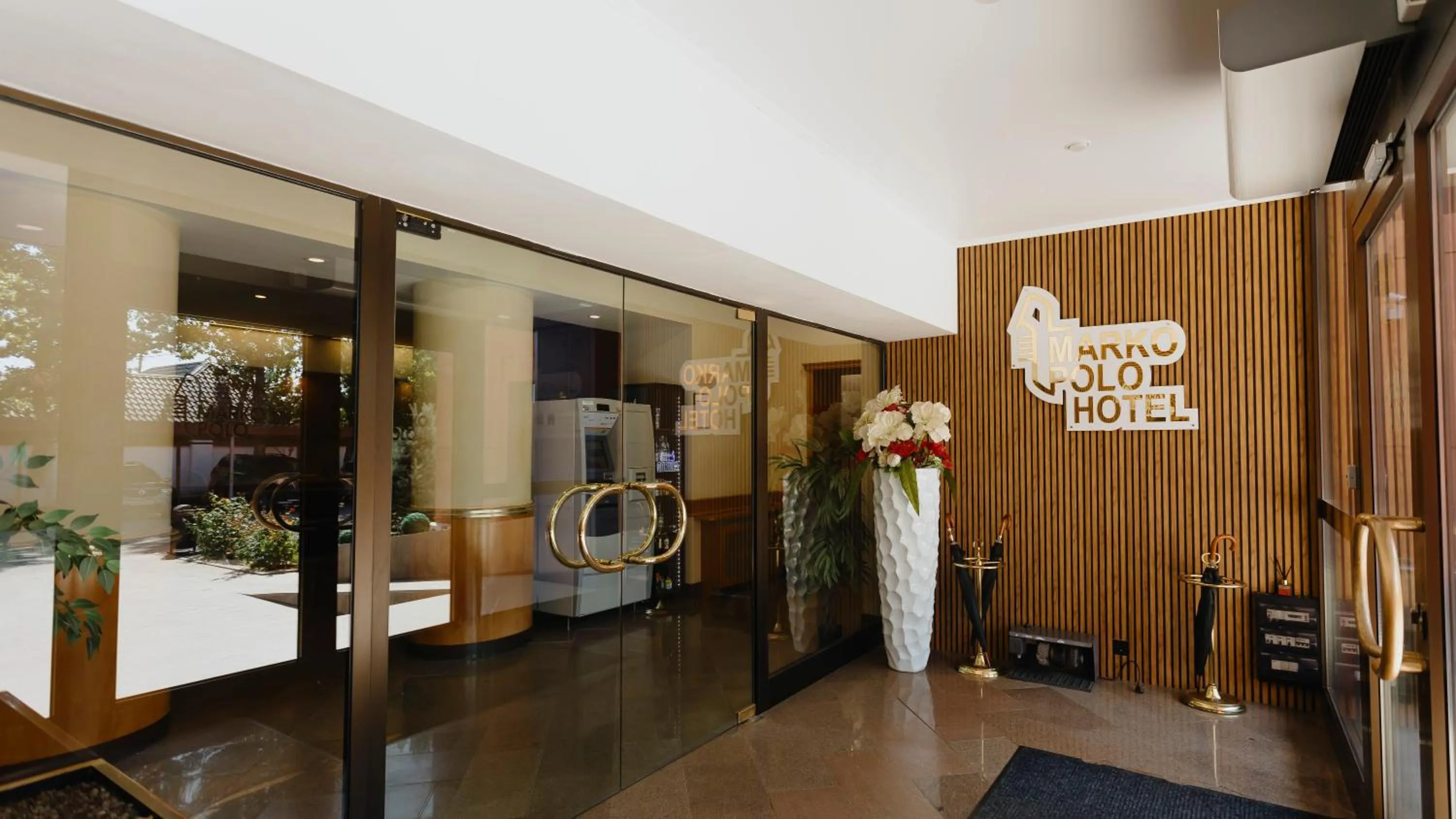 Facade/entrance in Marko Polo Hotel