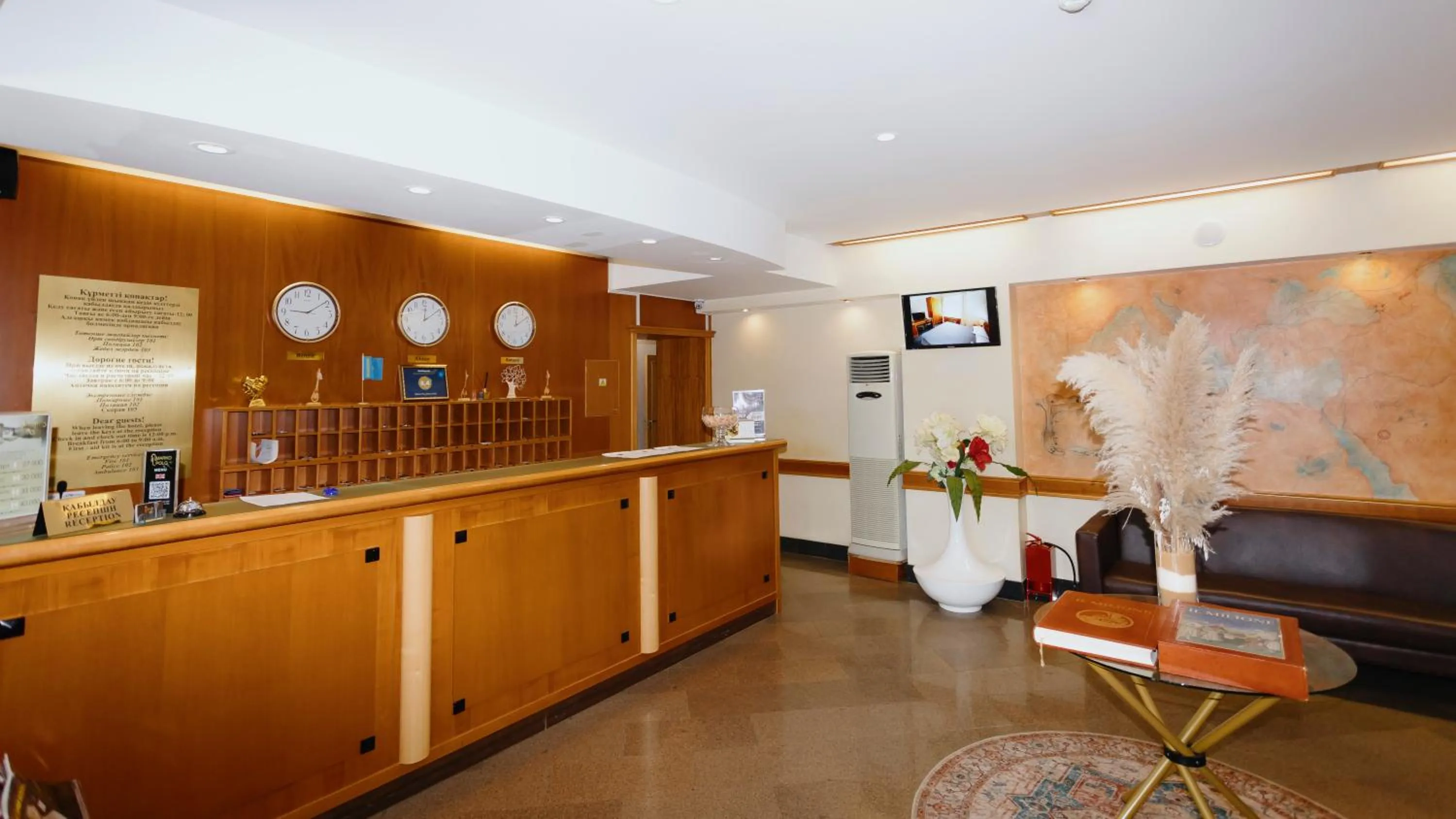Lobby or reception in Marko Polo Hotel