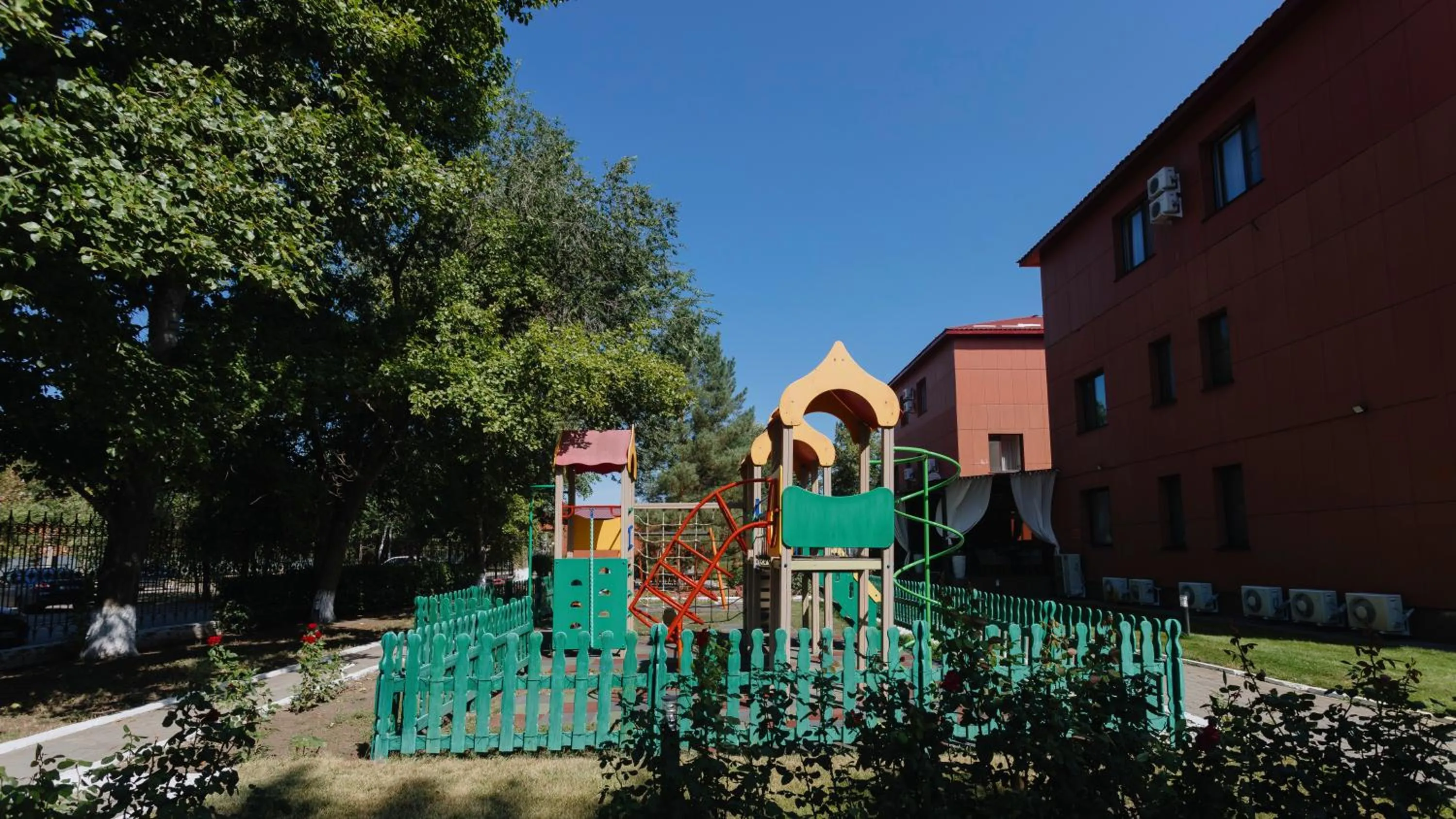 Children play ground in Marko Polo Hotel
