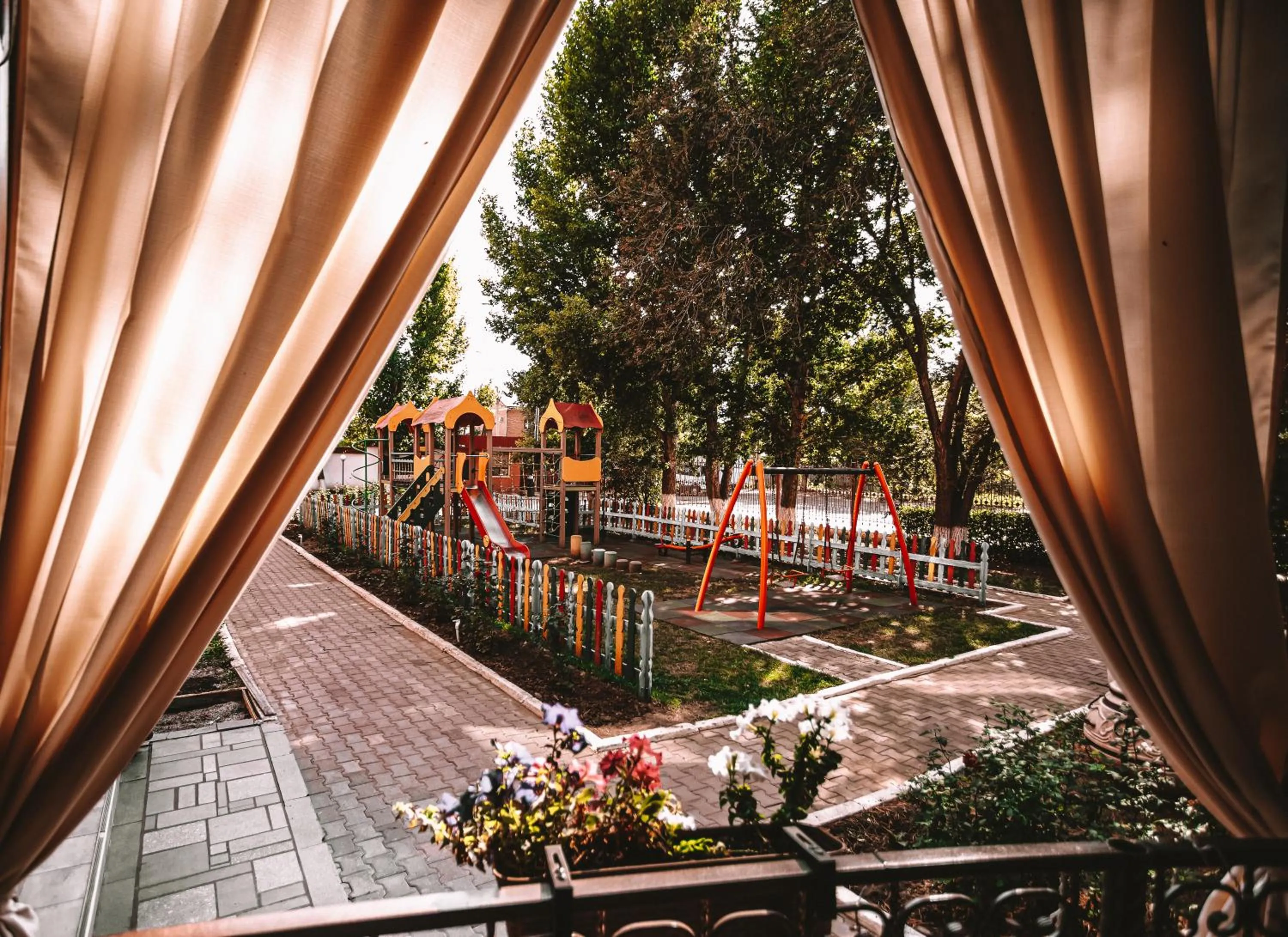 Children play ground in Marko Polo Hotel