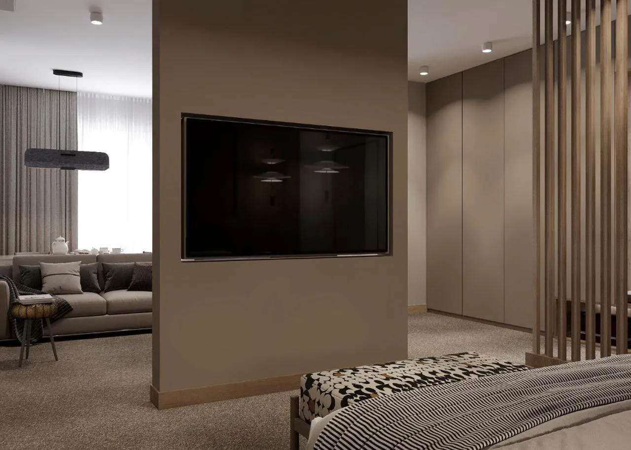 TV and multimedia, Bed in Marko Polo Hotel