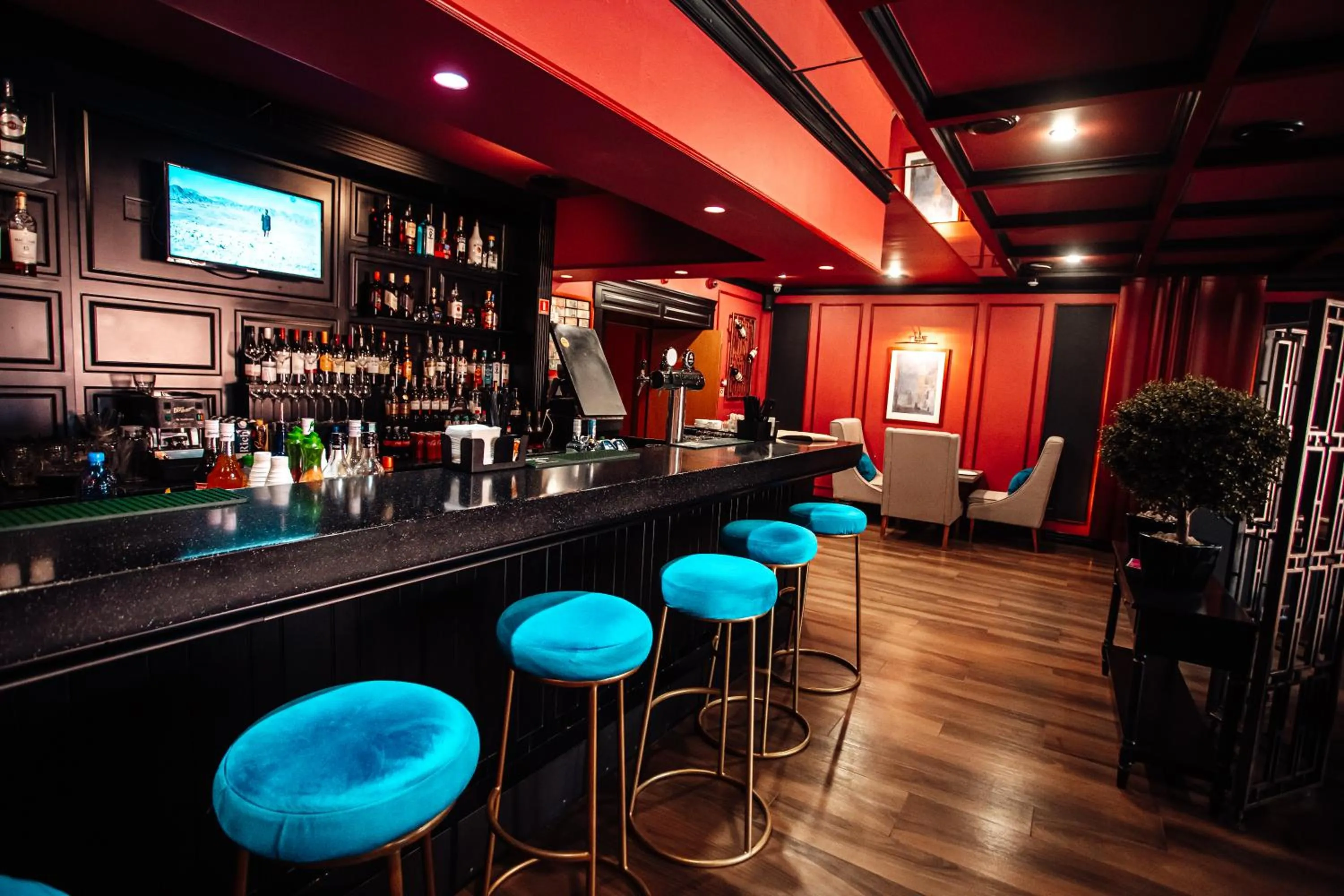 Lounge or bar in Marko Polo Hotel