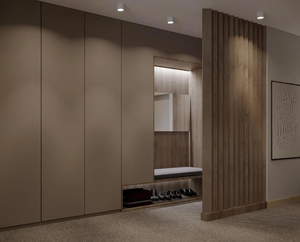 wardrobe in Marko Polo Hotel