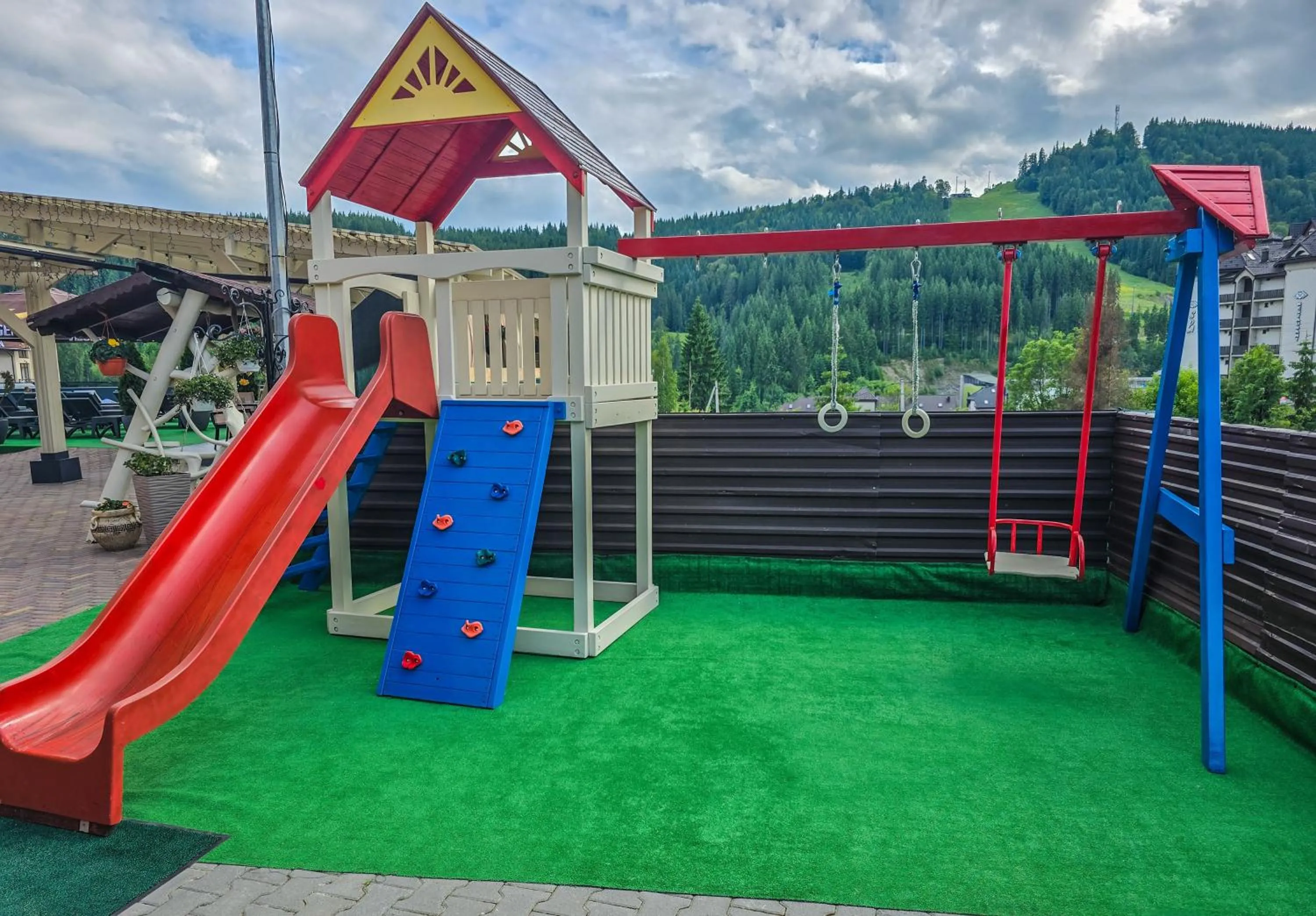 Children play ground in Mountain Krystal