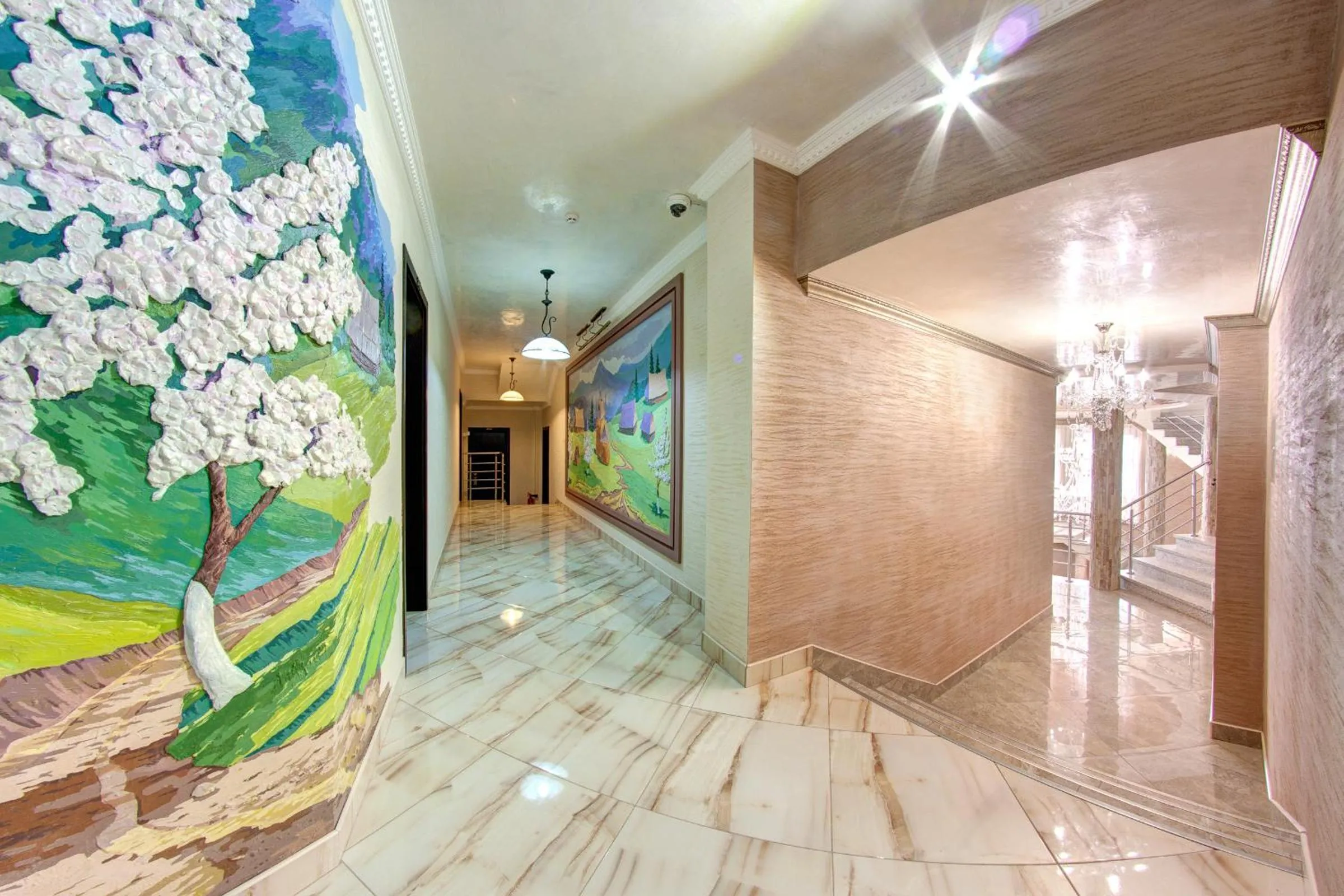 Decorative detail in Mountain Krystal