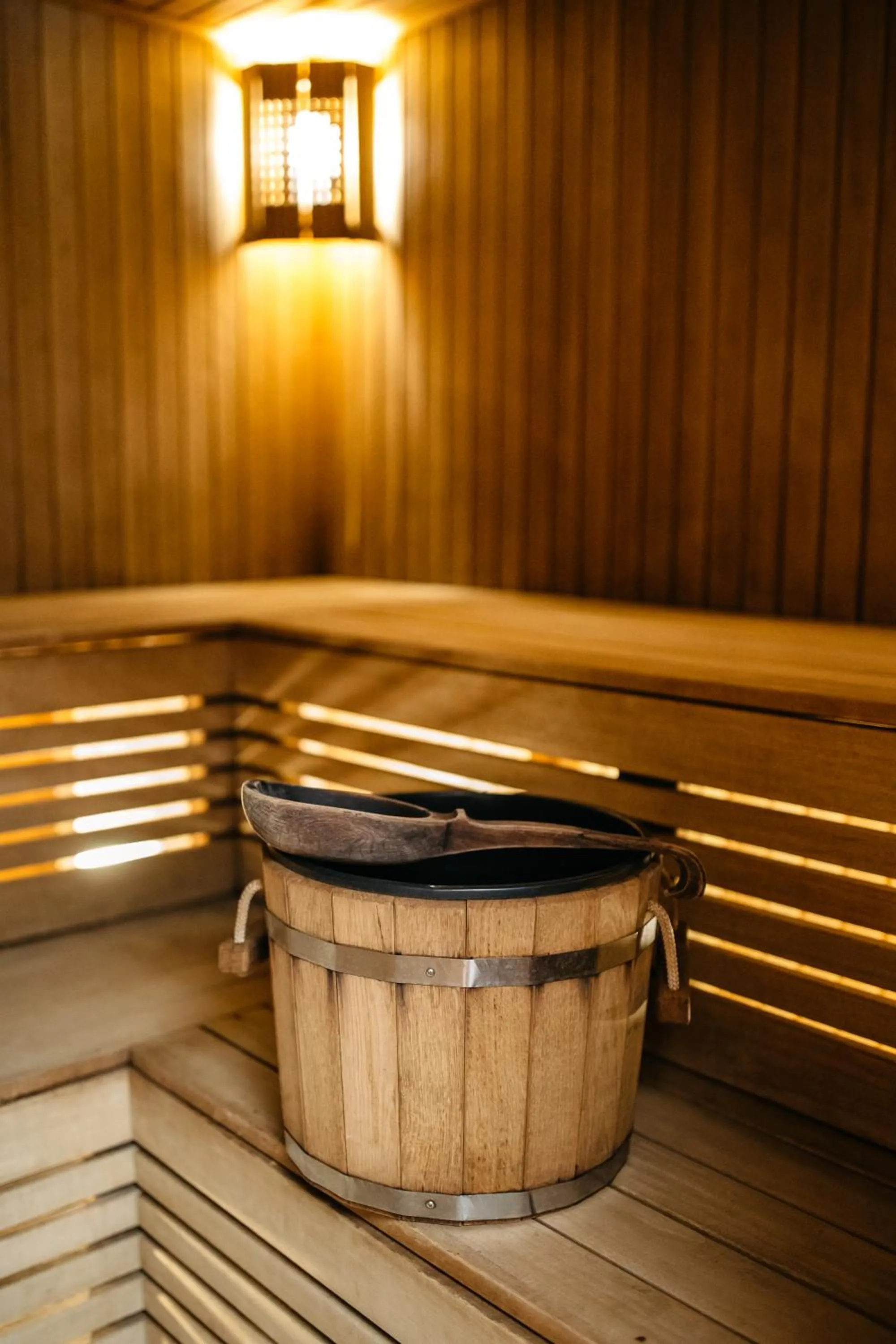 Sauna in Mountain Krystal