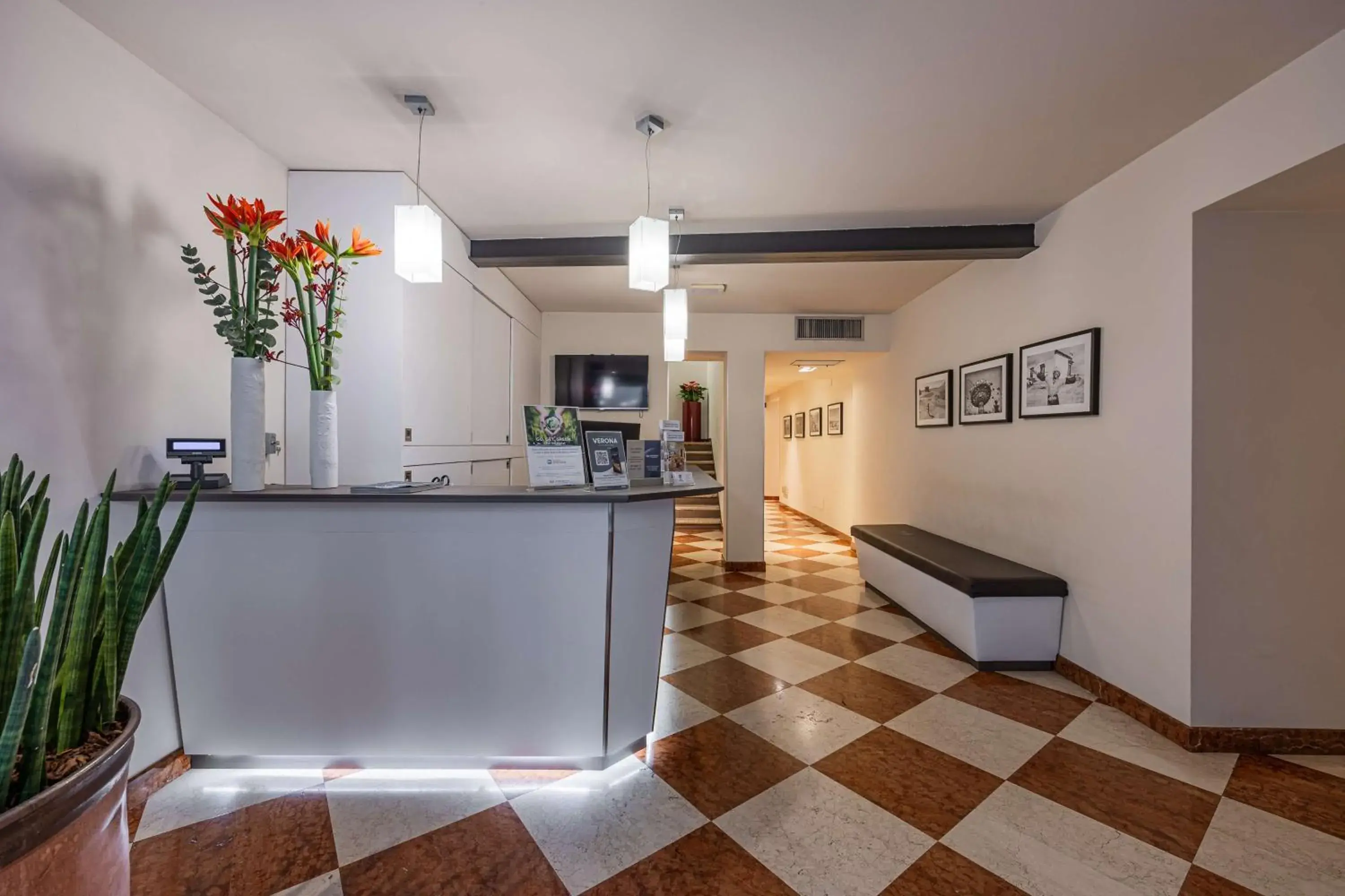 Lobby or reception in Best Western Hotel Armando Lobby or reception in Best Western Hotel Armando