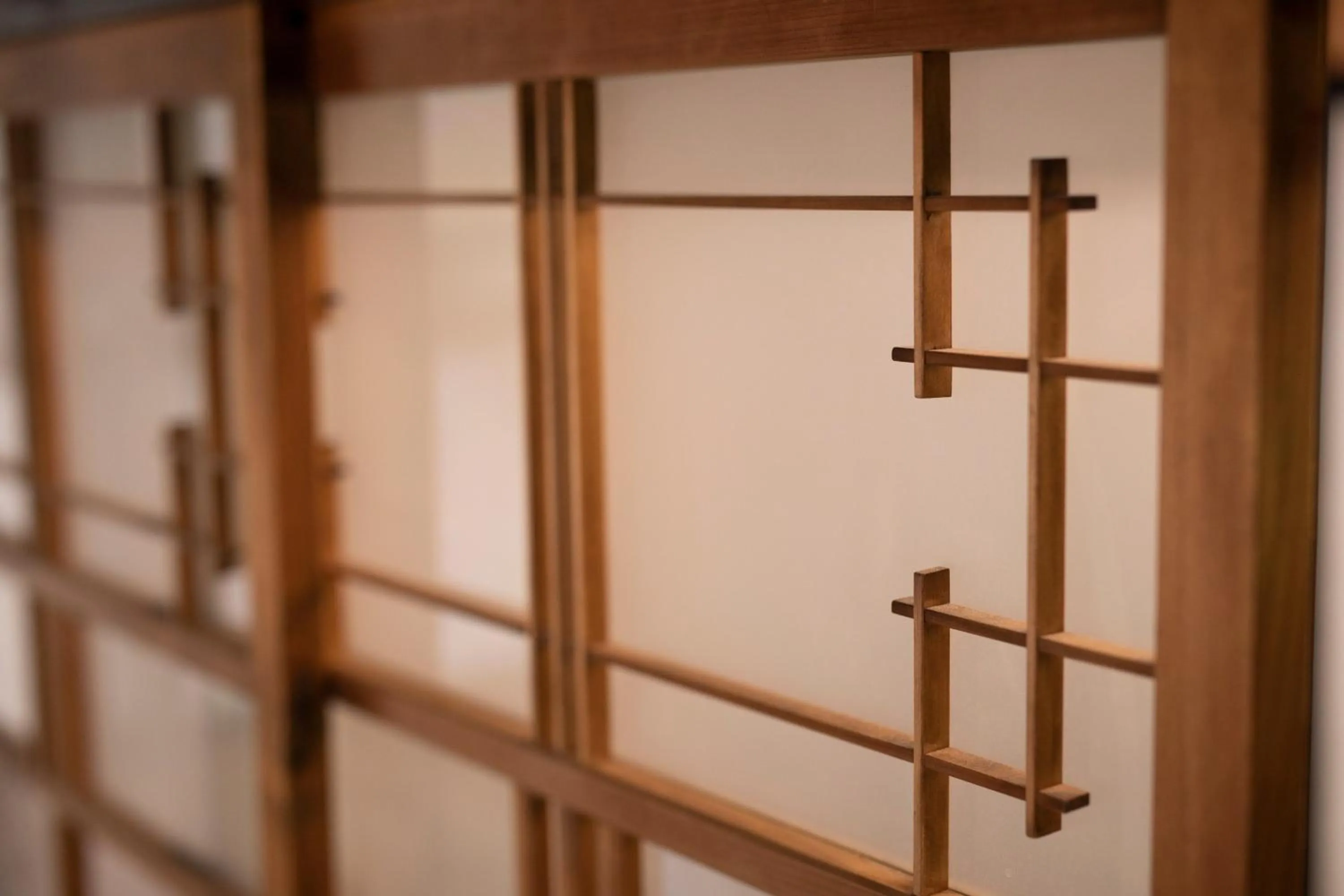 Decorative detail in naokonoza Bettei Umekoji