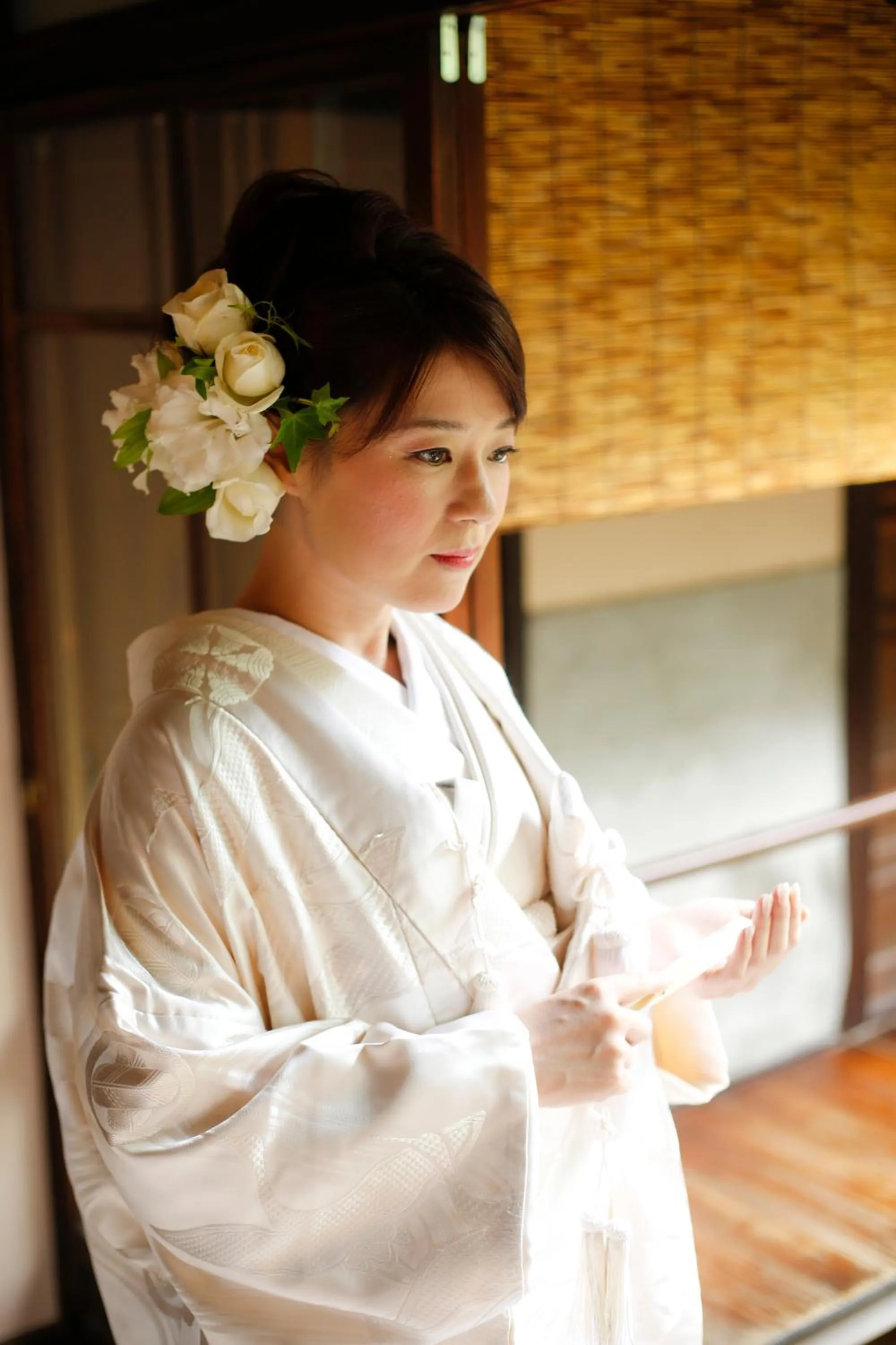 People in naokonoza Bettei Umekoji