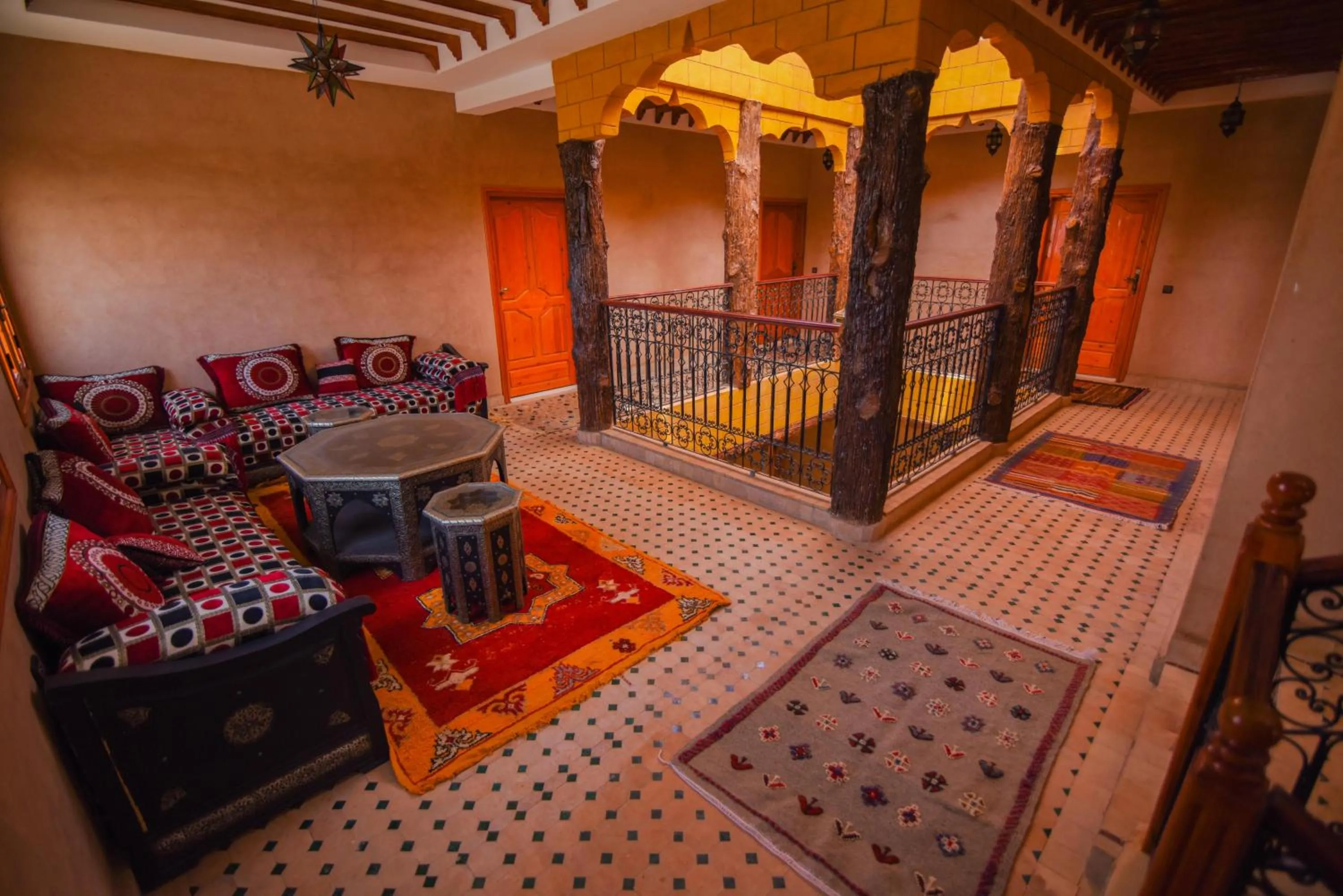 Seating area in Kasbah Roseville