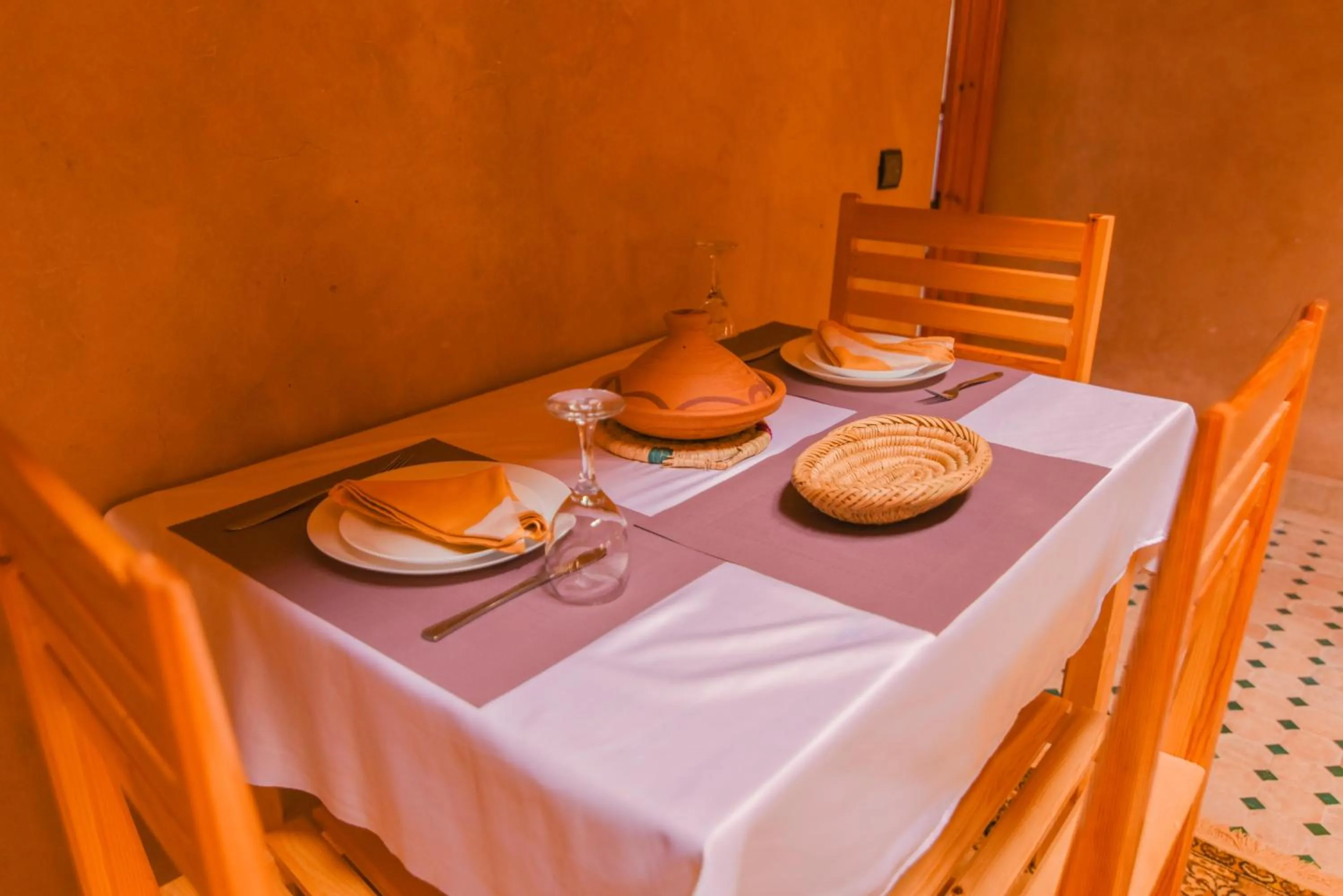 Dining area in Kasbah Roseville