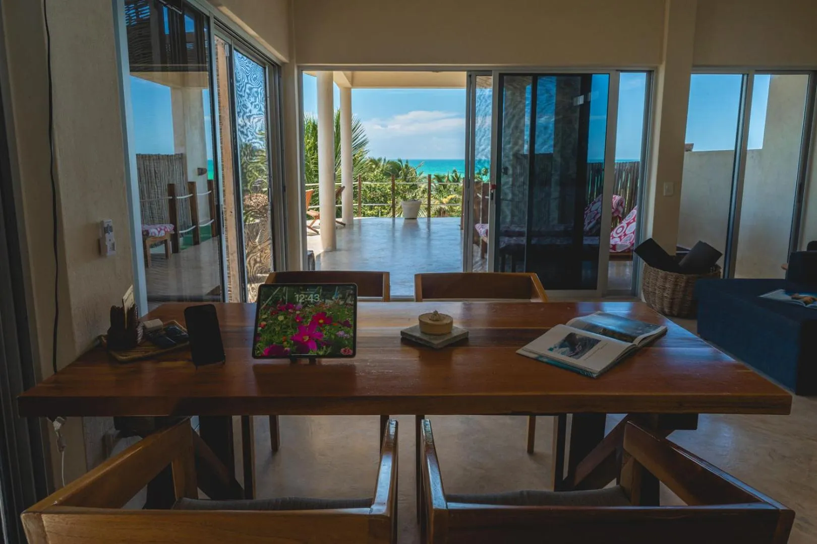 Dining area in Casa Mia El Cuyo Eco Beach Boutique Hotel