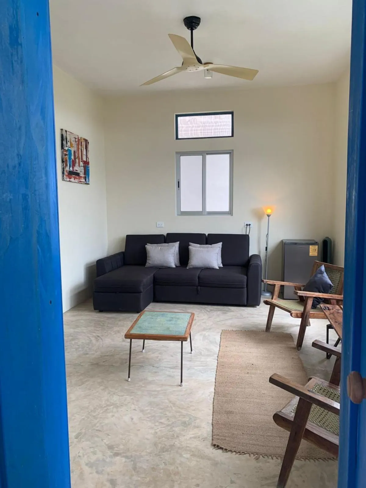 Living room in Casa Mia El Cuyo Eco Beach Boutique Hotel